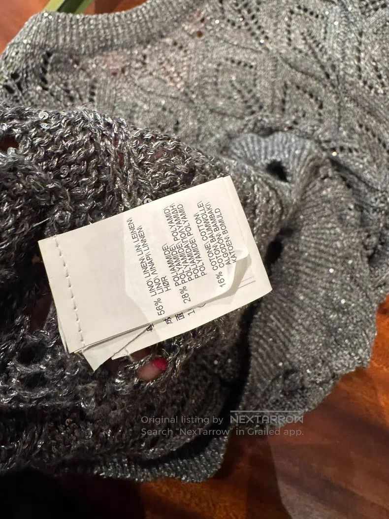 Brunello Cucinelli Brunello Cucinelli Sequined Sweater Size M / US 6-8 / IT 42-44 - 7 Thumbnail