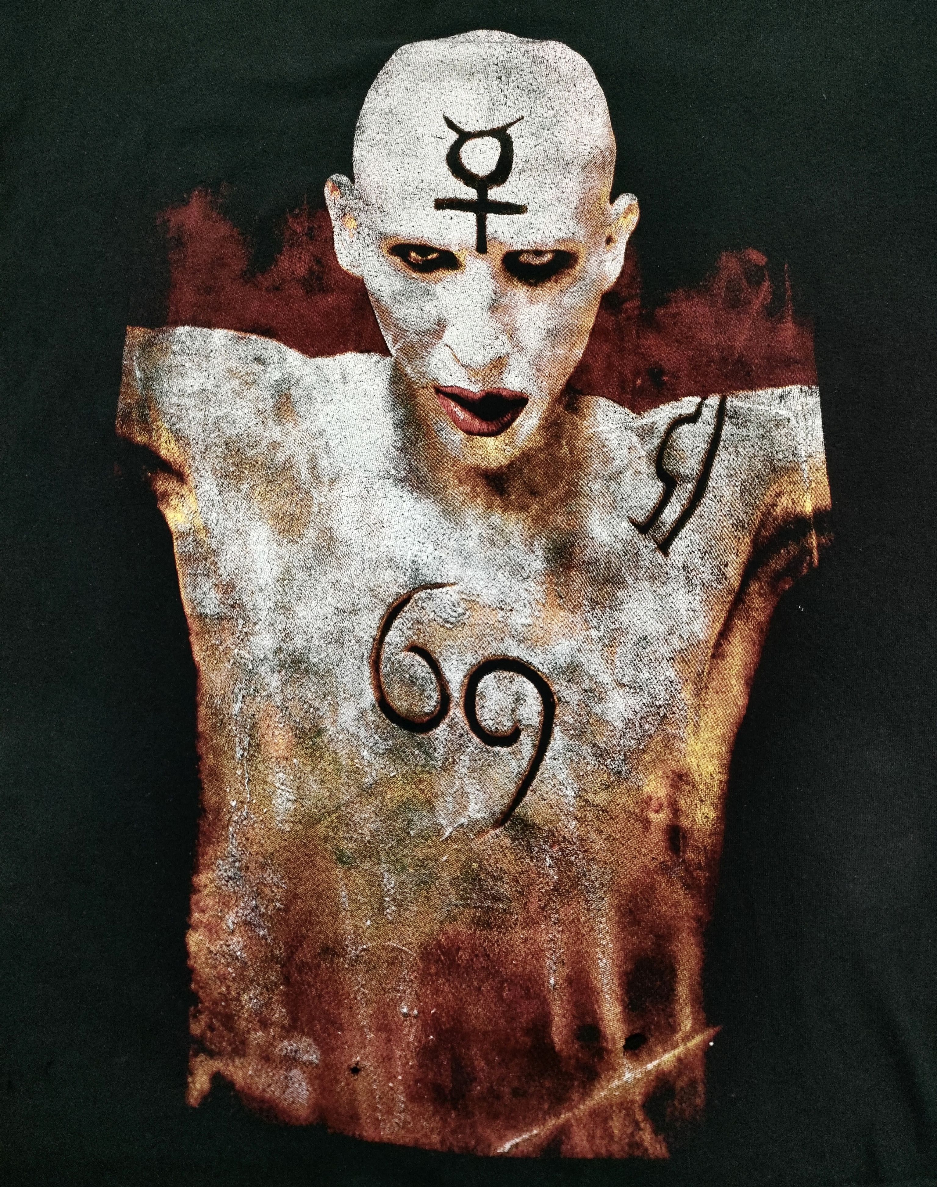 Band Tees Early 00s MARILYN MANSON Vintage Tee Size US XL / EU 56 / 4 - 3 Thumbnail