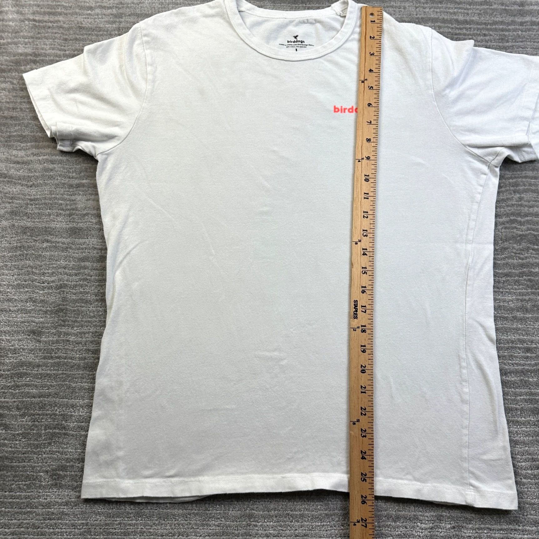 Vintage Birddogs T Shirt Mens Large White Logo Casual Adult White Size US L / EU 52-54 / 3 - 7 Thumbnail