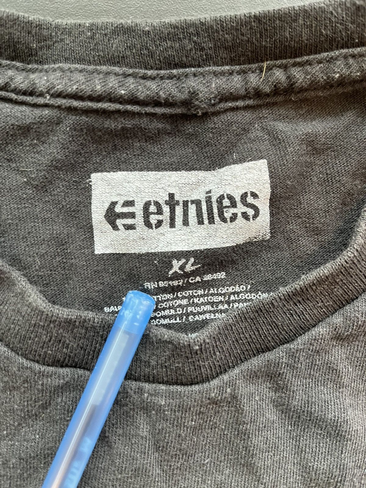 Etnies Etnies skate shirt Size US XL / EU 56 / 4 - 5 Thumbnail