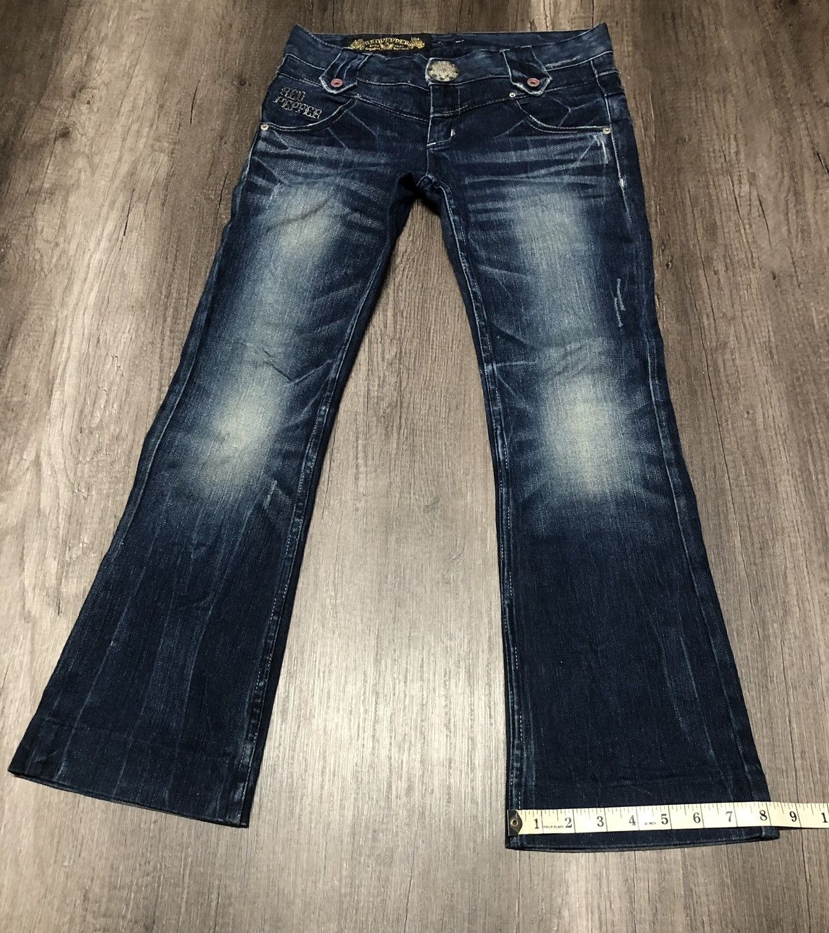 Designer × Japanese Brand Vintage Red Pepper Jeans Gold Label Japanes Brand Size 30" / US 8 / IT 44 - 9 Thumbnail