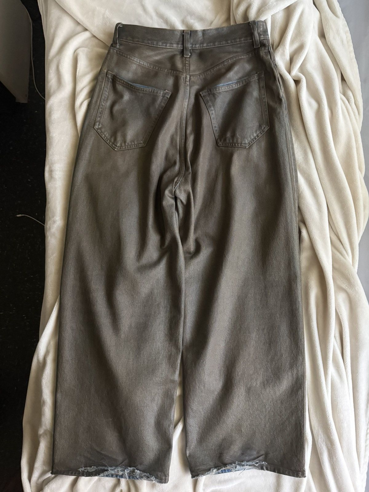 Acne Studios acne studios 2023m brown waxed denim Size US 30 / EU 46 - 3 Thumbnail
