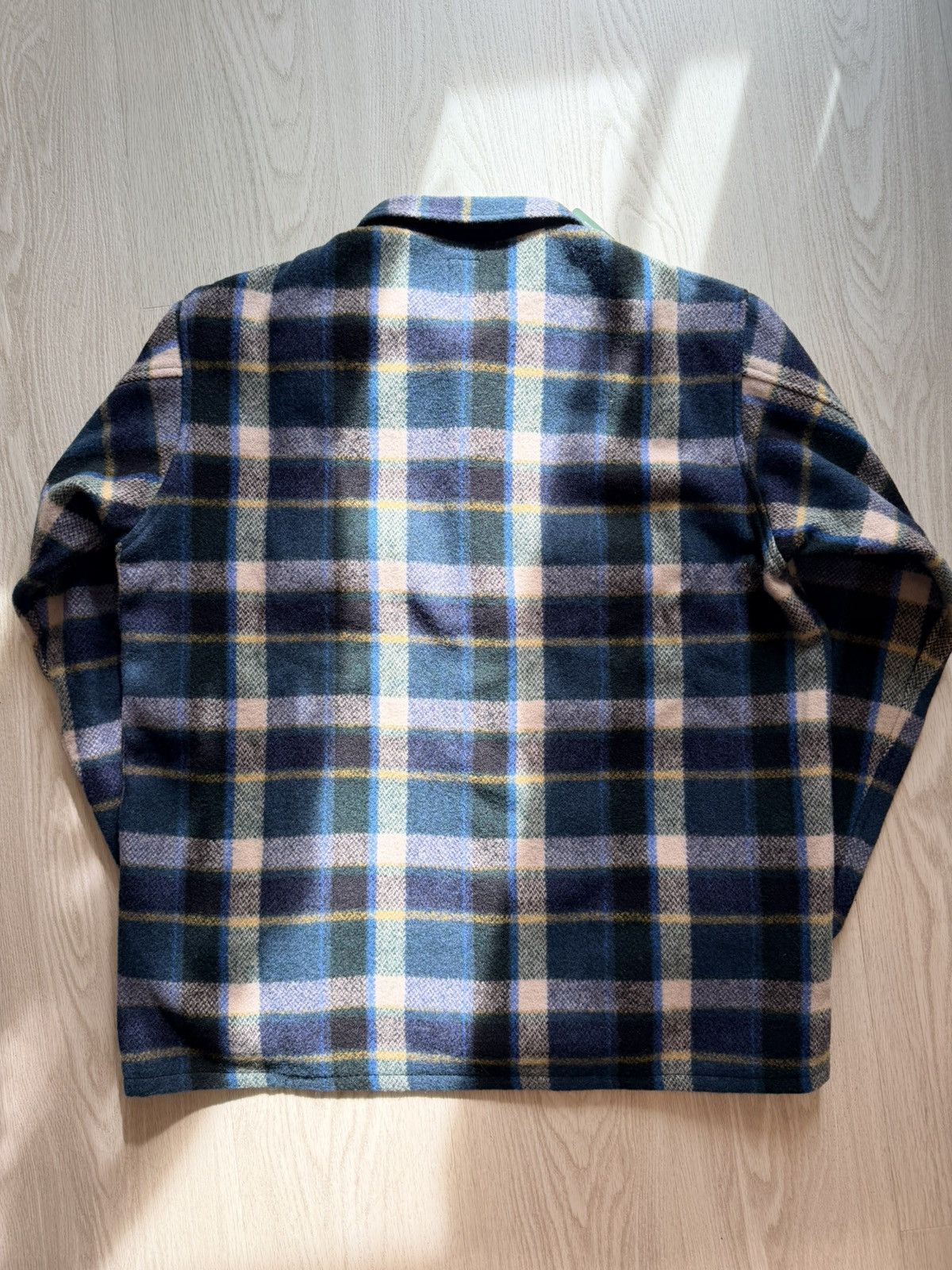 South2 West8 South2 West8 Smokey Flannel Shirt Green melton plaid, size L Size US L / EU 52-54 / 3 - 5 Thumbnail