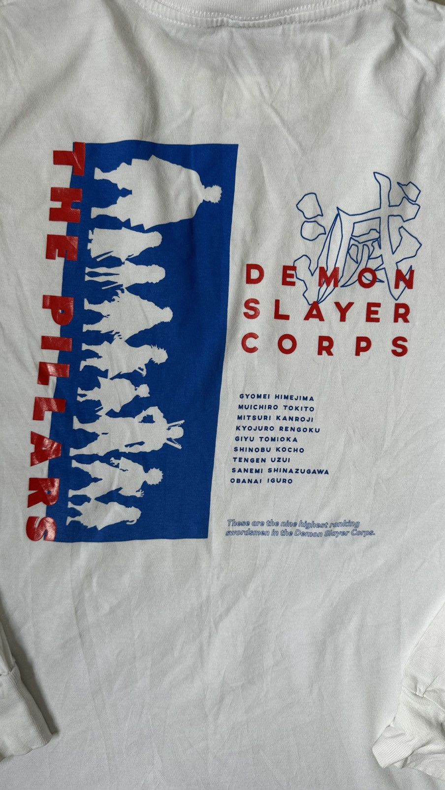 Japanese Brand DEMON SLAYER COPRS ANIME LS TEE Size US M / EU 48-50 / 2 - 7 Thumbnail