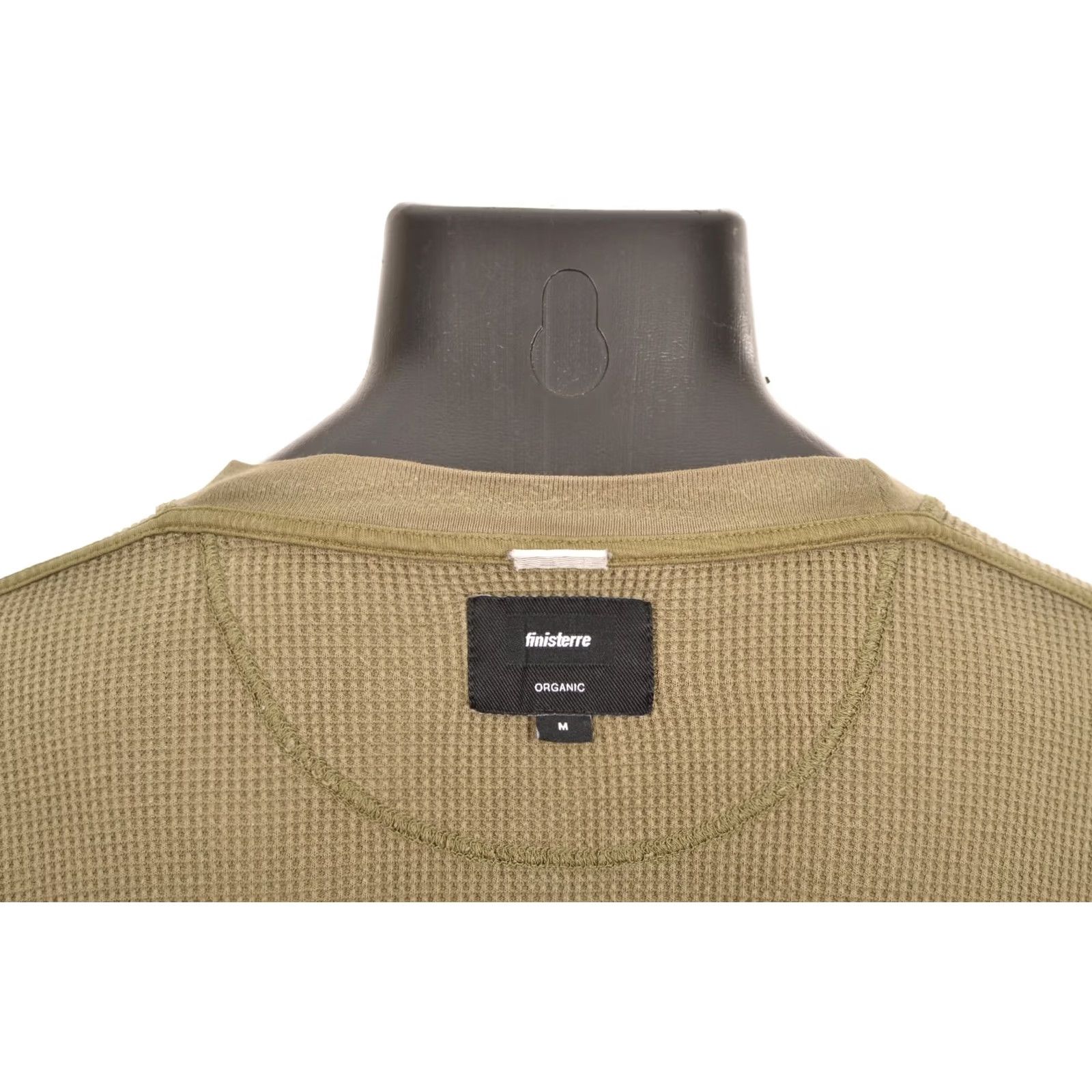 Finisterre Finisterre DDP Sweatshirt Shirt Men M Green Organic Cotton Waffle Pullover Size US M / EU 48-50 / 2 - 6 Thumbnail