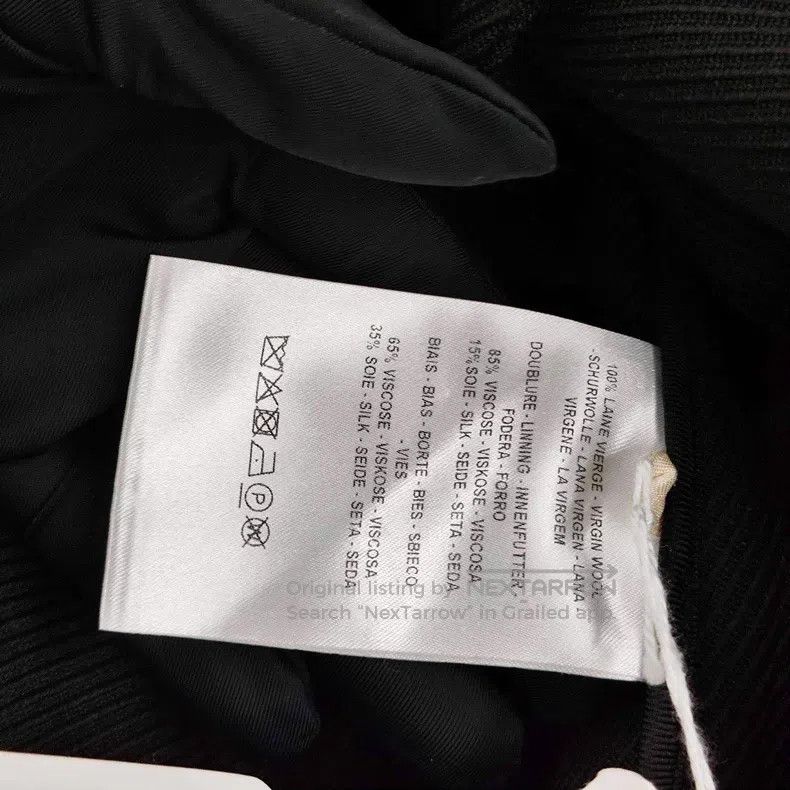 Hermes Hermes Wool coat, black Size XS / US 0-2 / IT 36-38 - 6 Thumbnail