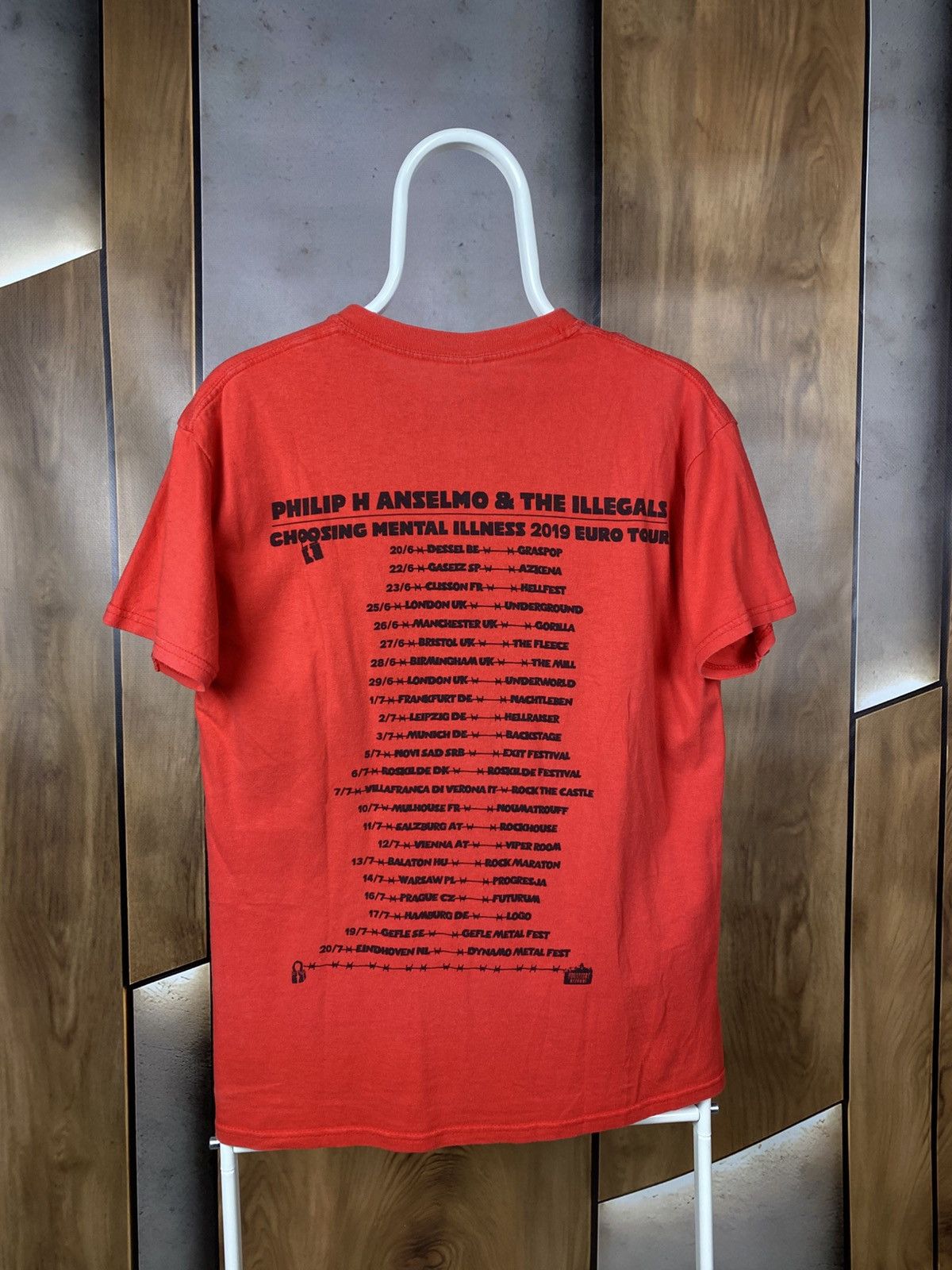 Band Tees 🥅Vintage T-Shirt Philip H. Anselmo & The Illegals Rock Tour🥅 Size US M / EU 48-50 / 2 - 2 Thumbnail