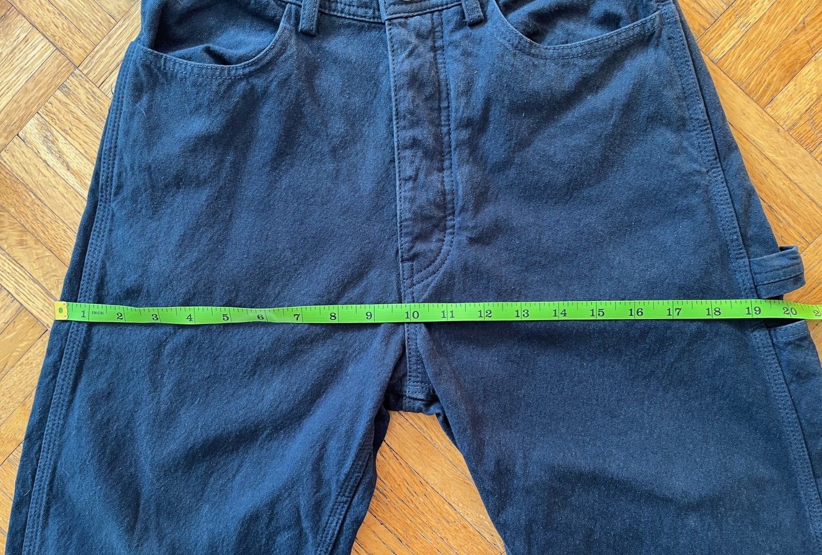 Ron Herman RHLA Navy Blue Work Pants Size 25" / US 0 / IT 36 - 7 Thumbnail