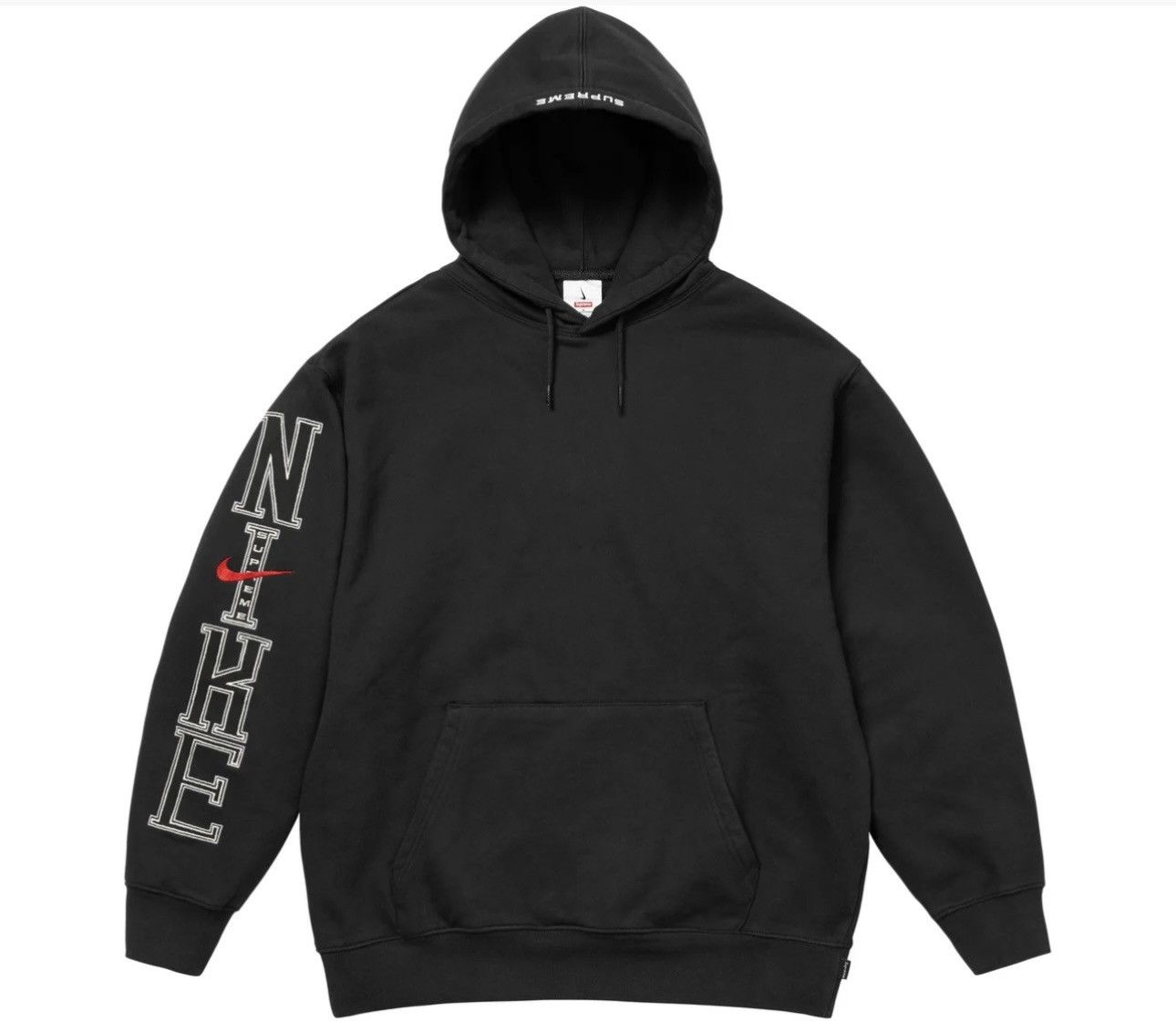 image of Nike Hoodie in Black, Men's (Size 2XL)