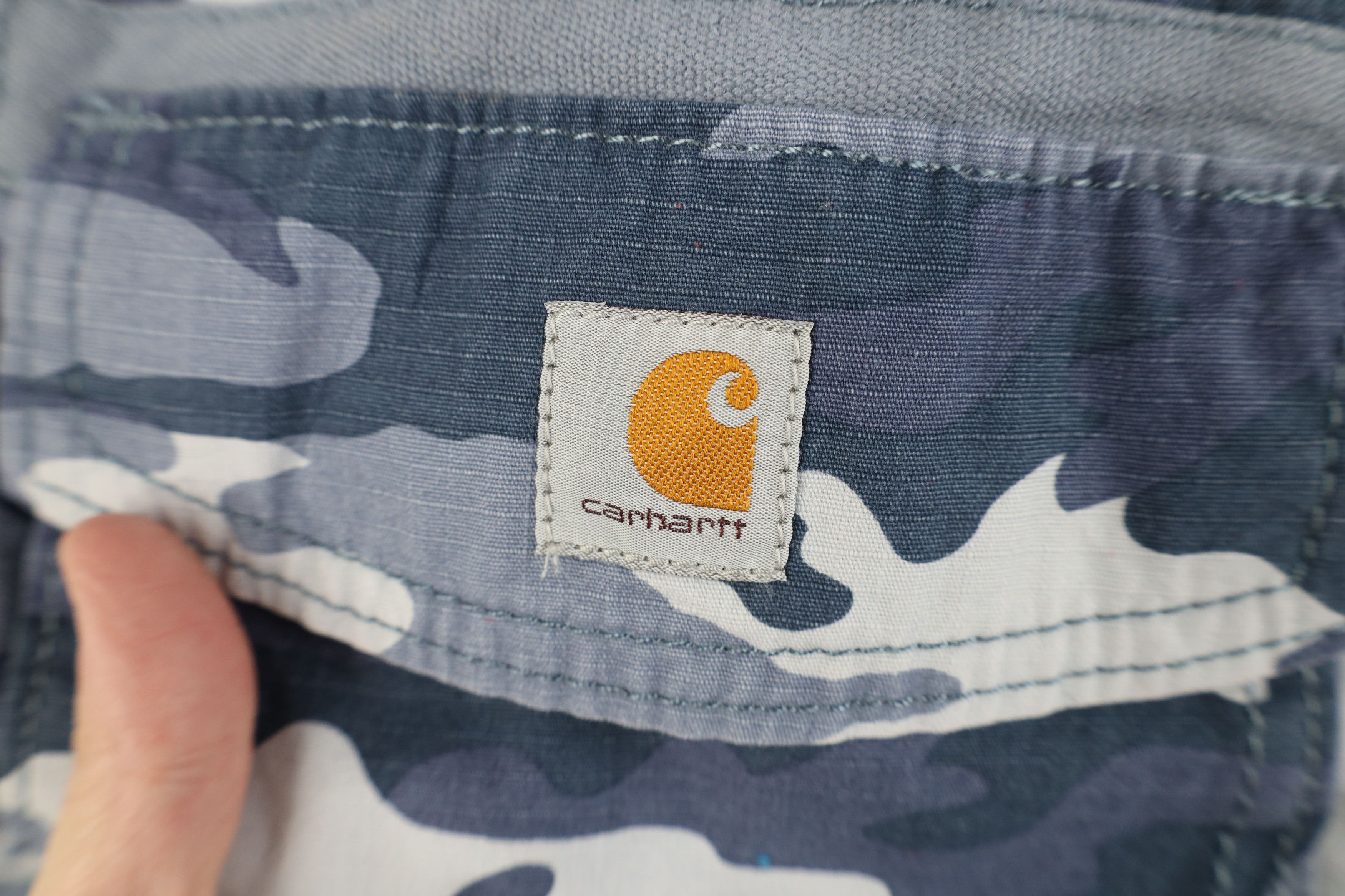 Carhartt Vintage Carhartt Ripstop Camouflage Full Zip Vest Jacket Size S / US 4 / IT 40 - 4 Thumbnail