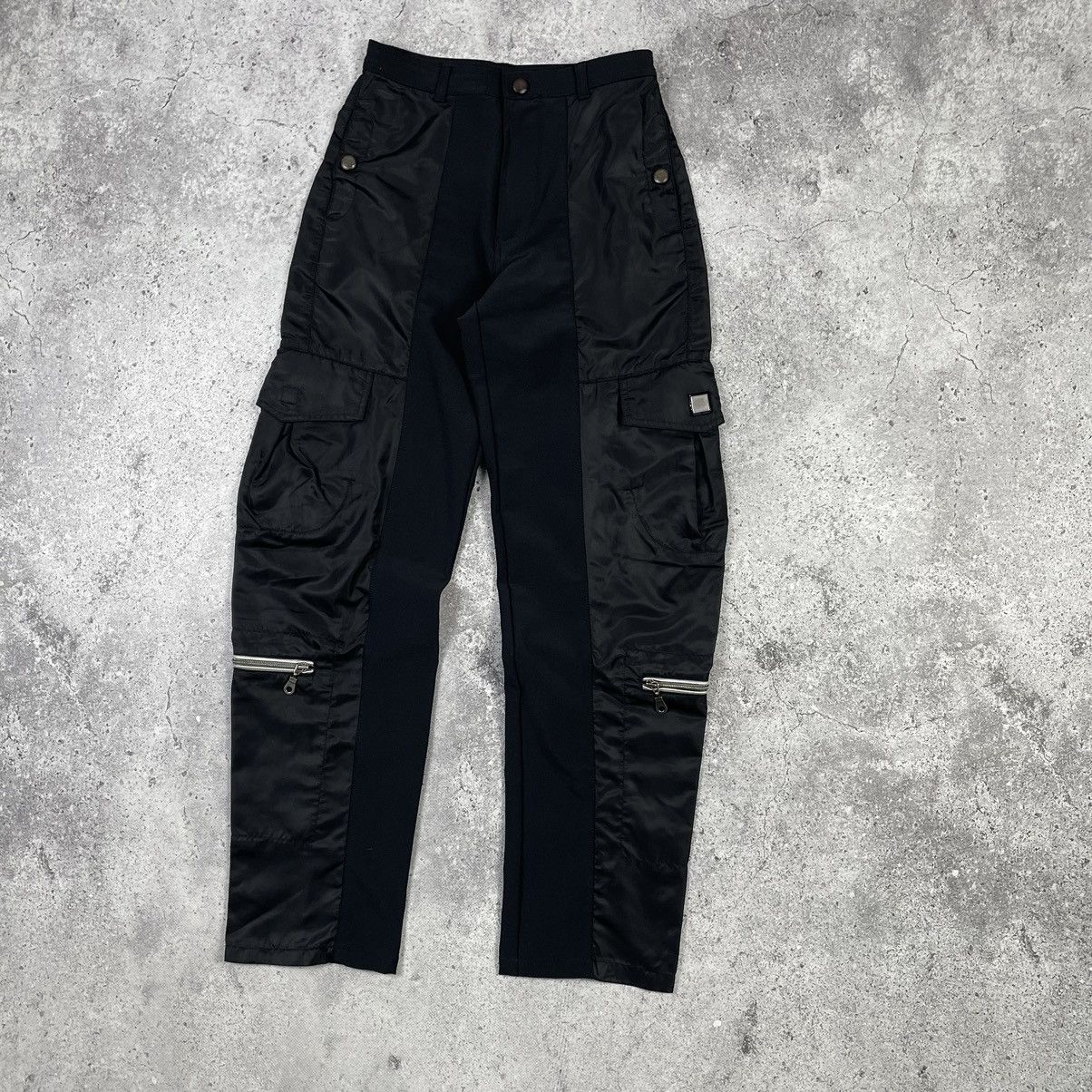 Marithe + Francois Girbaud × Vintage Marithe Francois Girbaud Deaigner Nylon Cargo Pants Size 27" / US 4 / IT 40 - 1 Thumbnail