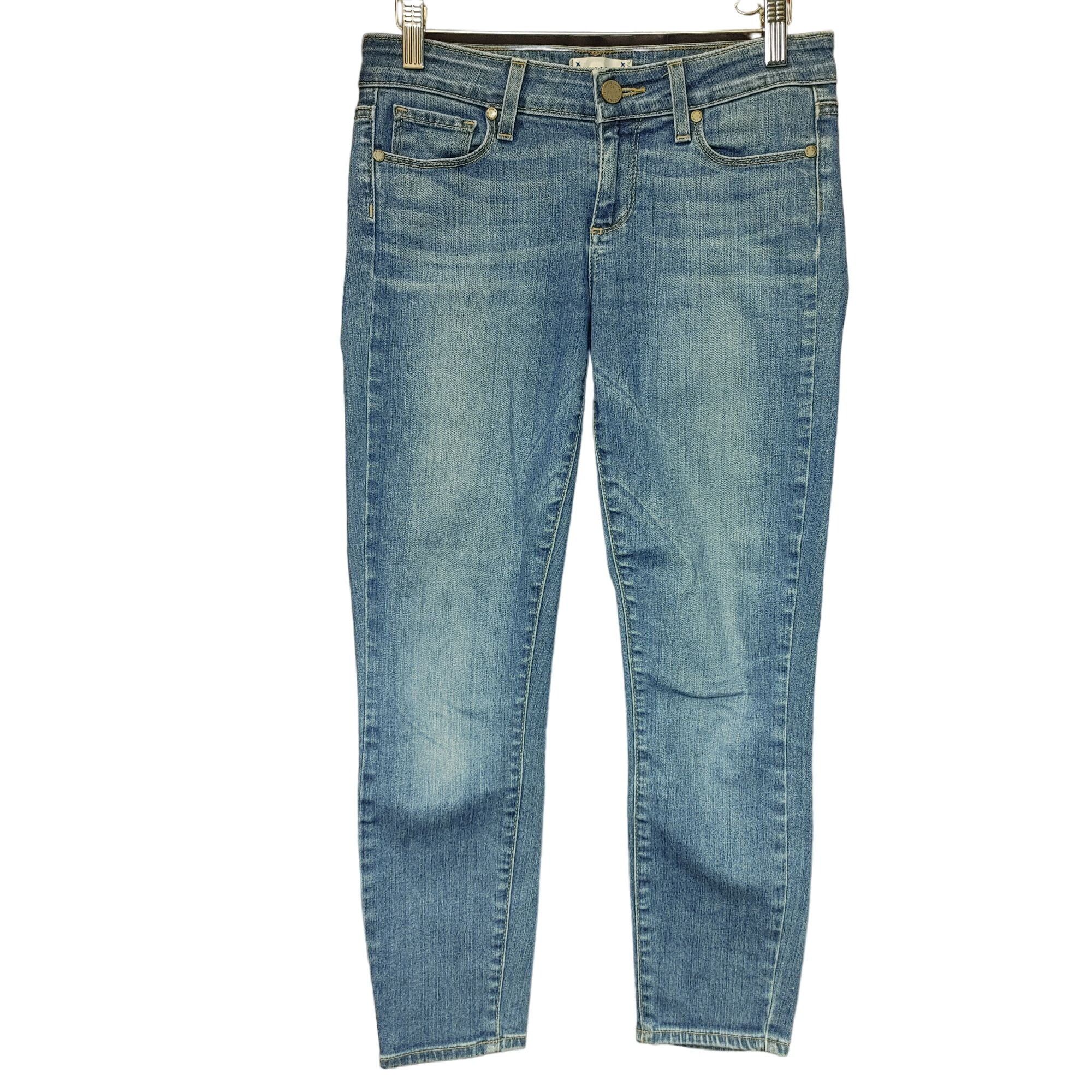 Paige Paige Women's Medium Wash Blue Denim Verdugo Crop Jeans 26 Size 26" / US 2 / IT 38 - 1 Thumbnail