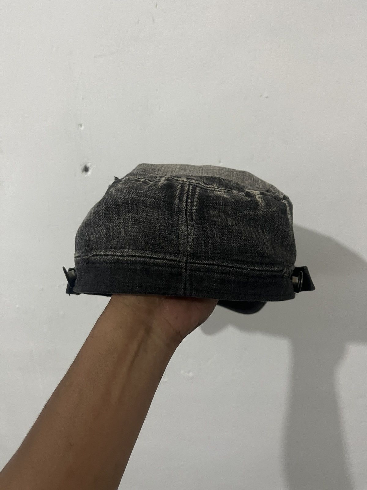 Japanese Brand Vintage Japanese Style Denim Hat Cap Nicole Size ONE SIZE - 6 Thumbnail