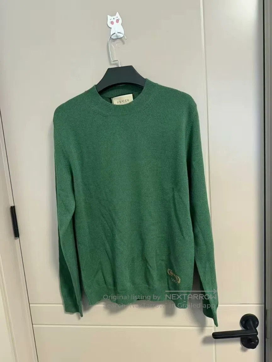 Gucci gucci deep green wool sweater size xs. Size US XS / EU 42 / 0 - 1 Thumbnail