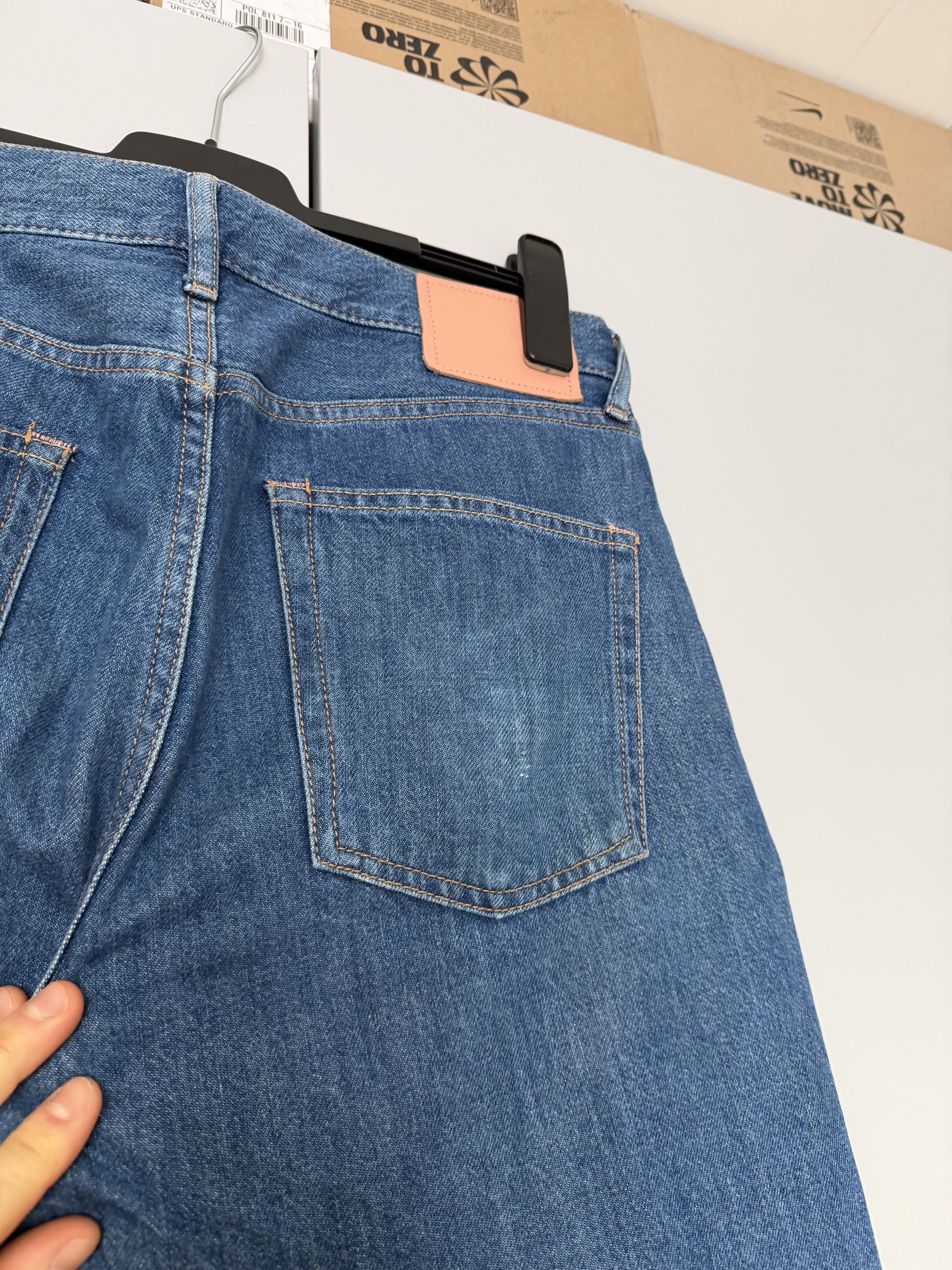 Acne Studios Acne Studios 1992M bootcut Dark Blue denim jeans Size US 33 - 8 Thumbnail