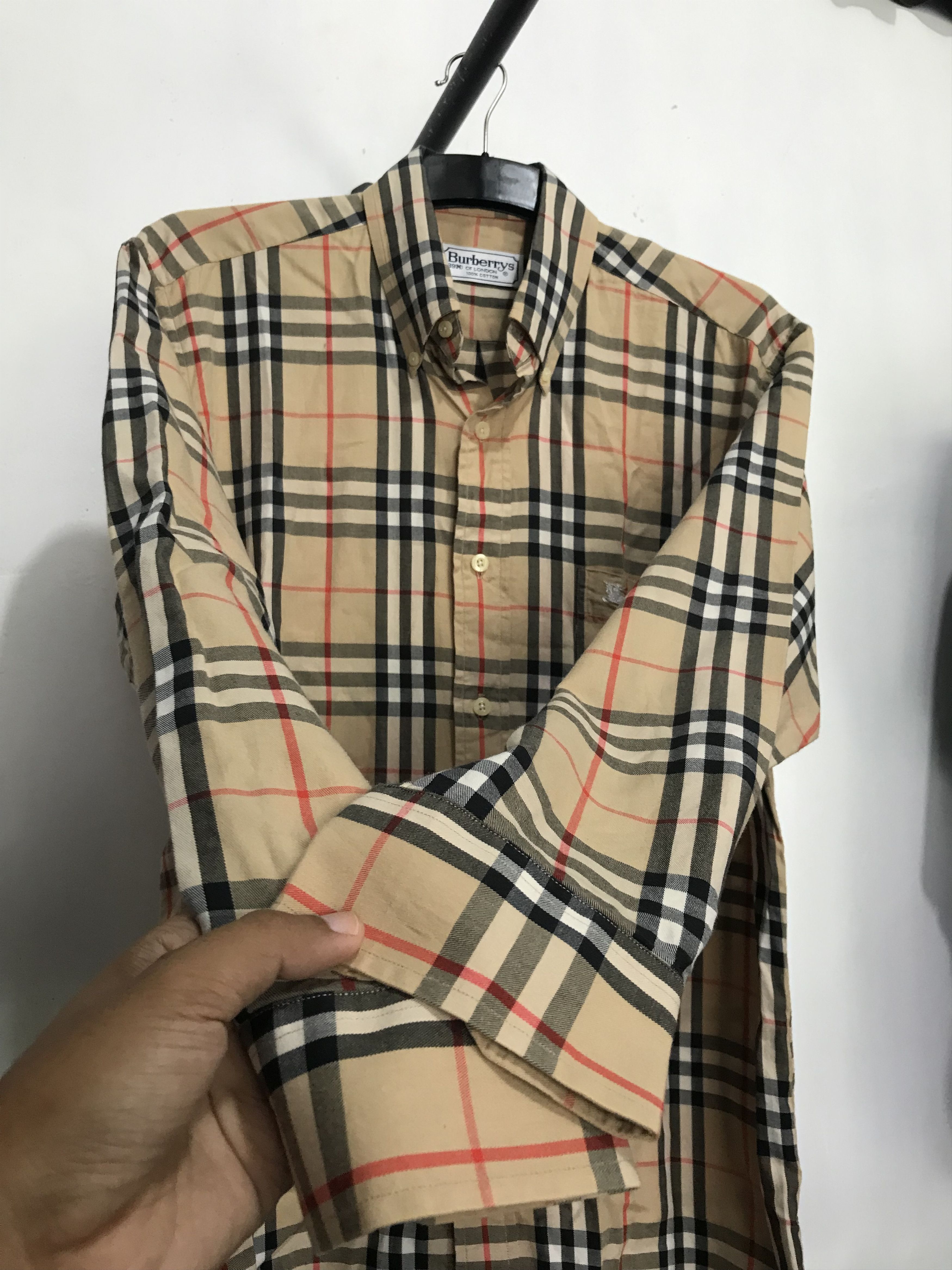 Burberry Burberry Nova Button Shirt Size US M / EU 48-50 / 2 - 4 Thumbnail