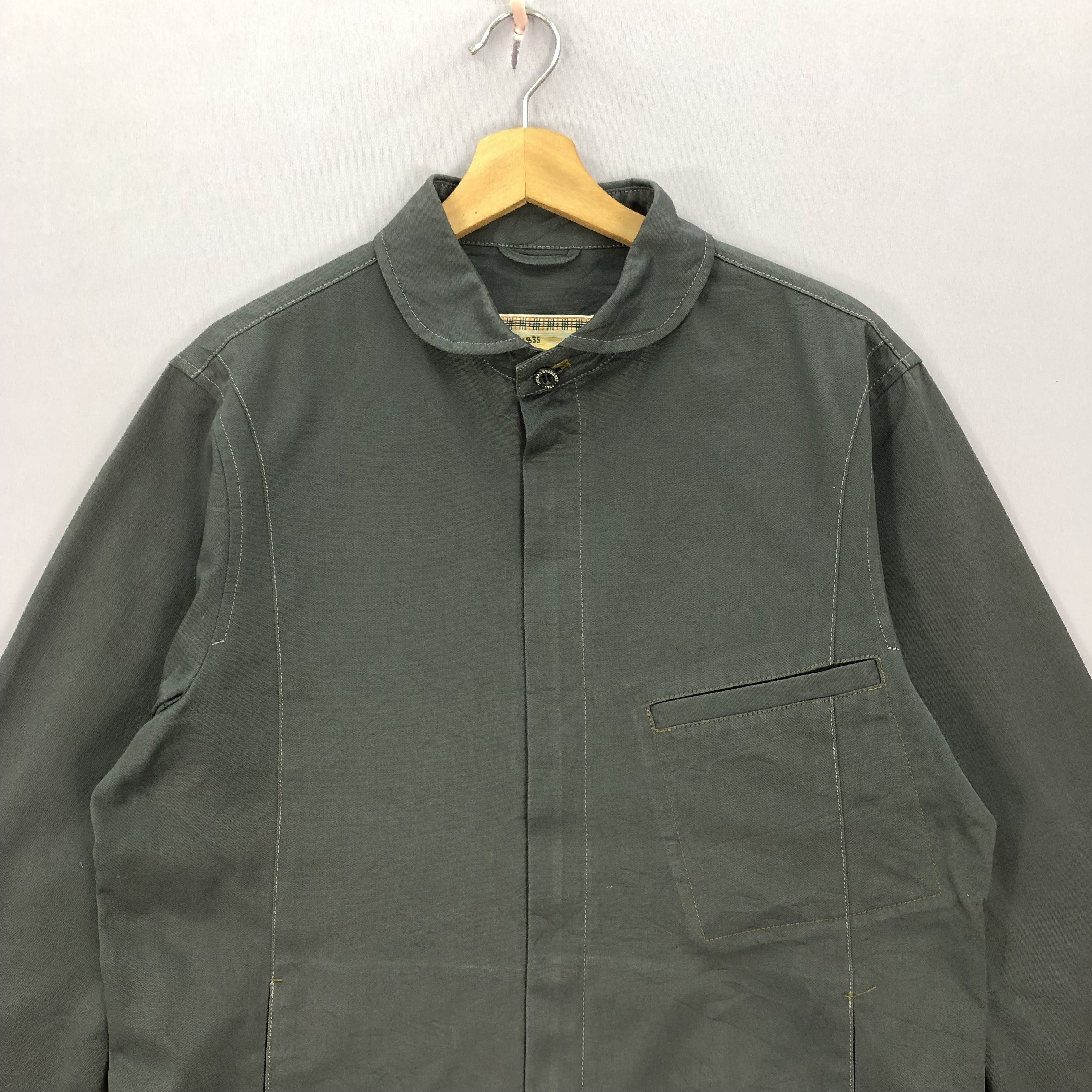 Burberry Vintage Burberry Jacket Thomas Burberry's Jackets Size US L / EU 52-54 / 3 - 2 Thumbnail