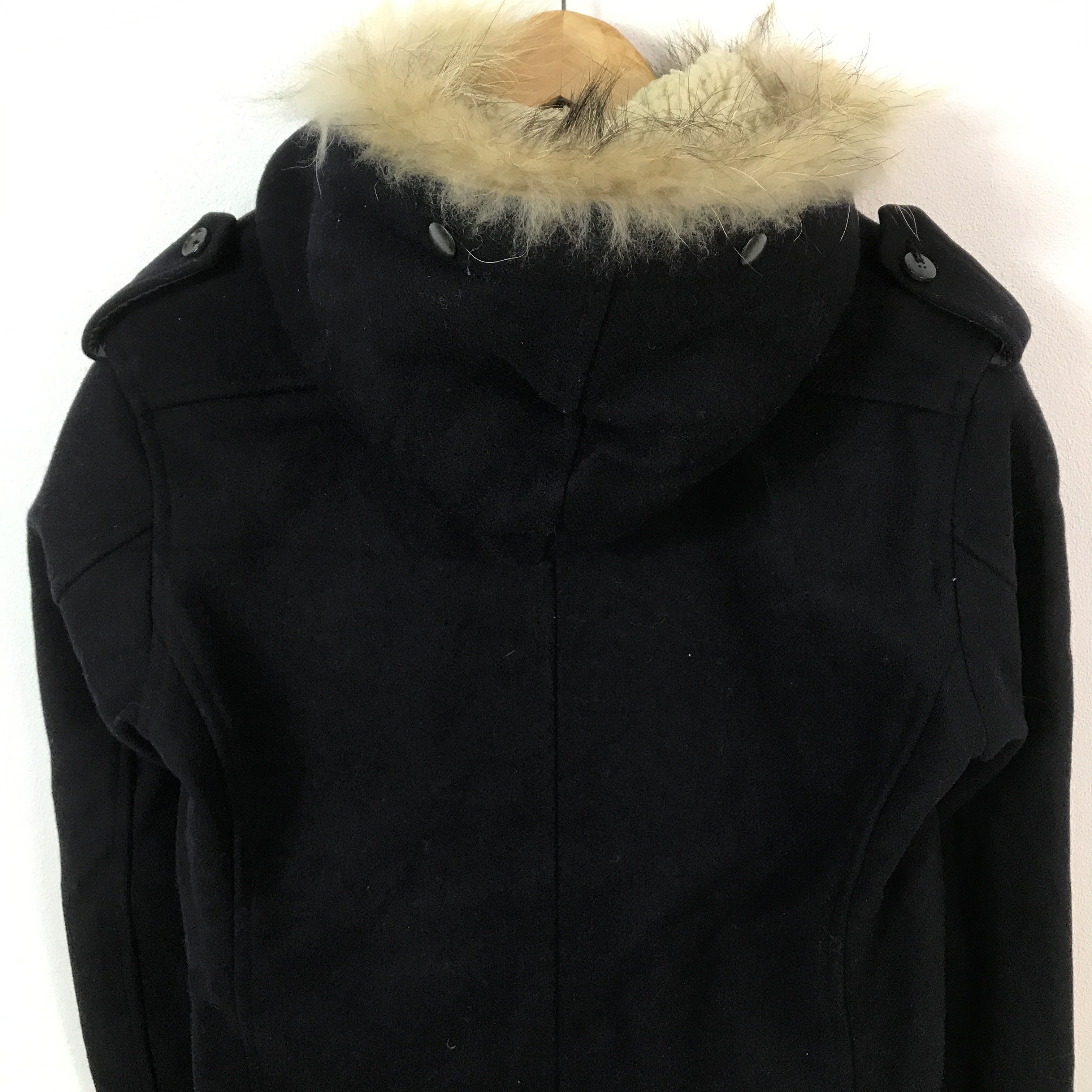 Edifice Japan Edifice Japan Wool Fur Hoodies jacket Size US L / EU 52-54 / 3 - 4 Thumbnail