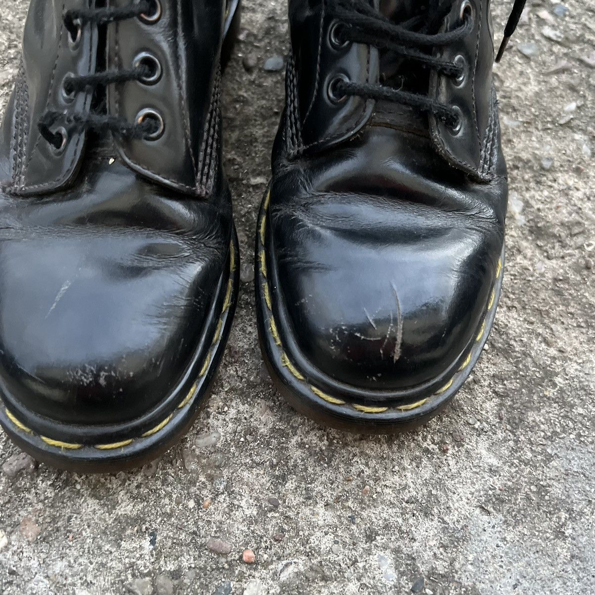 Dr. Martens × Vintage Dr.Martens 1460 Vintage 90s Boots Classic Leather Punk Rock Size US 6 / IT 36 - 5 Thumbnail
