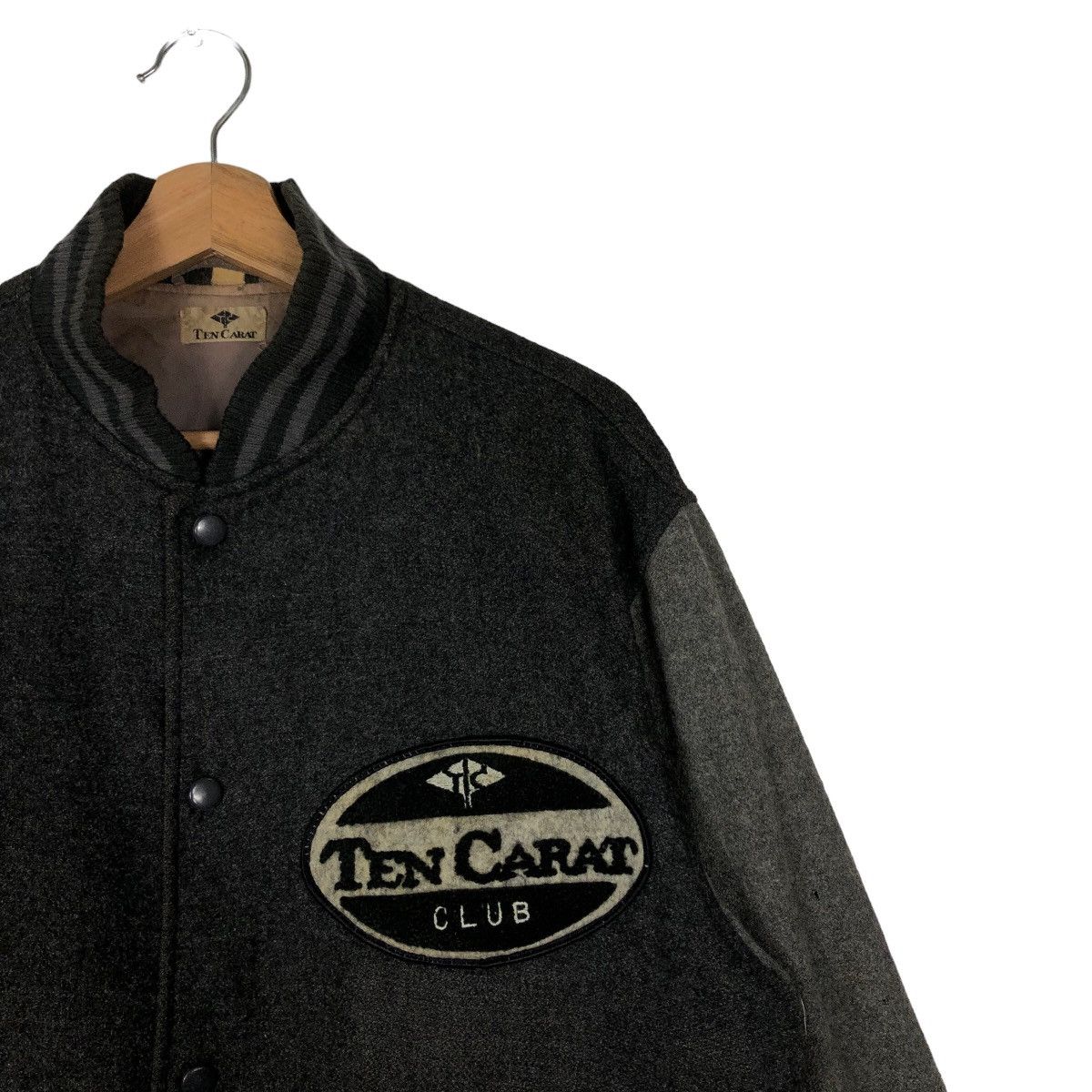 Japanese Brand Vtg Bomber Varsity Jacket Ten Carat Japan Made Issey Miyake Size US L / EU 52-54 / 3 - 5 Thumbnail