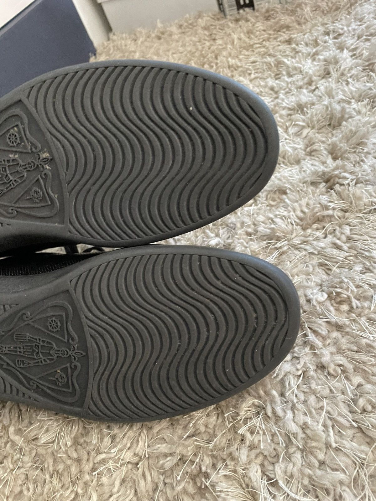 Gucci Gucci Ace Black GG Size US 10 / EU 43 - 9 Thumbnail