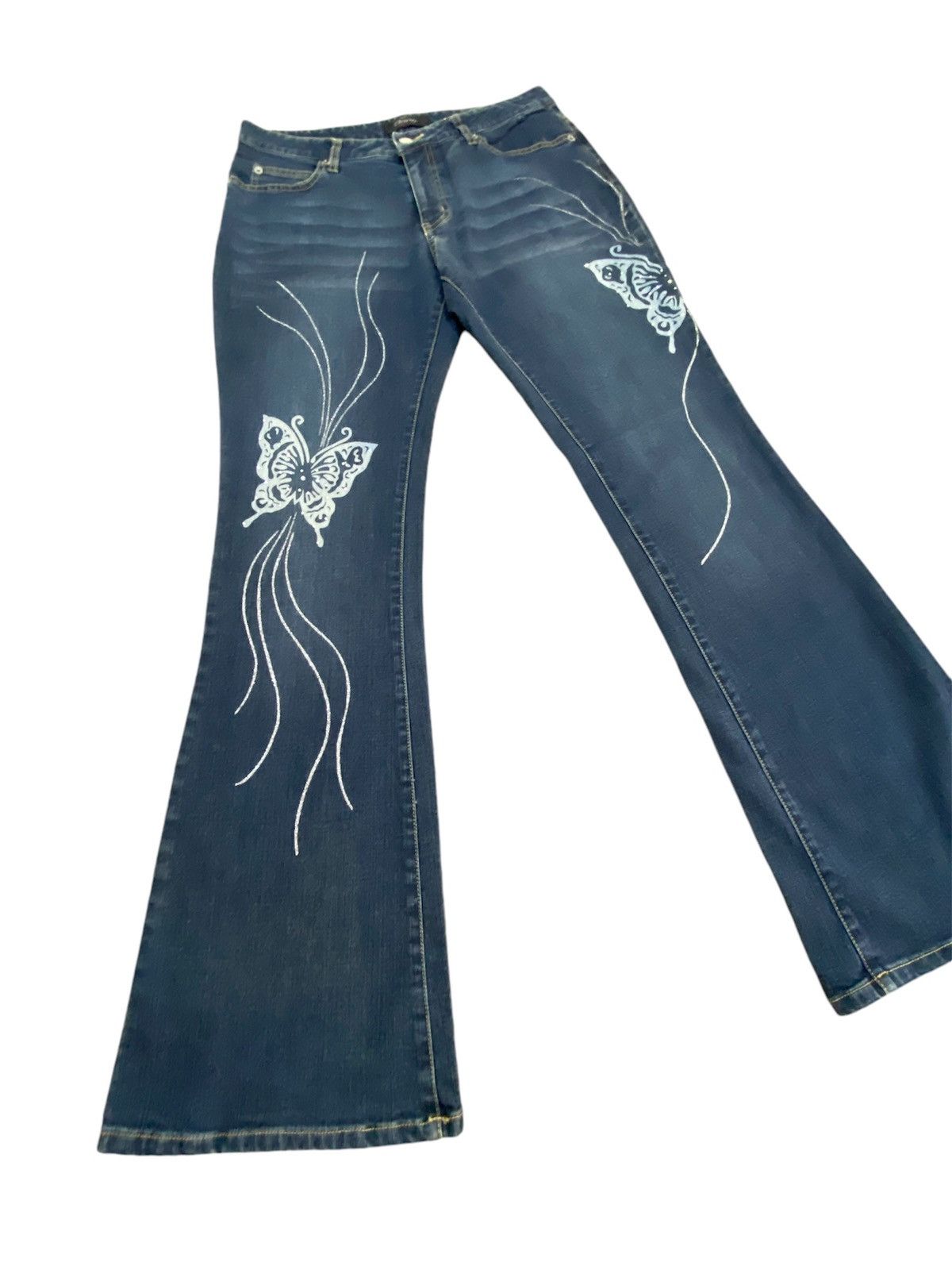 Hysteric Glamour × Japanese Brand Flare Jeans Japanese Oririn 🦋 Boot Cut Size US 30 / EU 46 - 1 Thumbnail