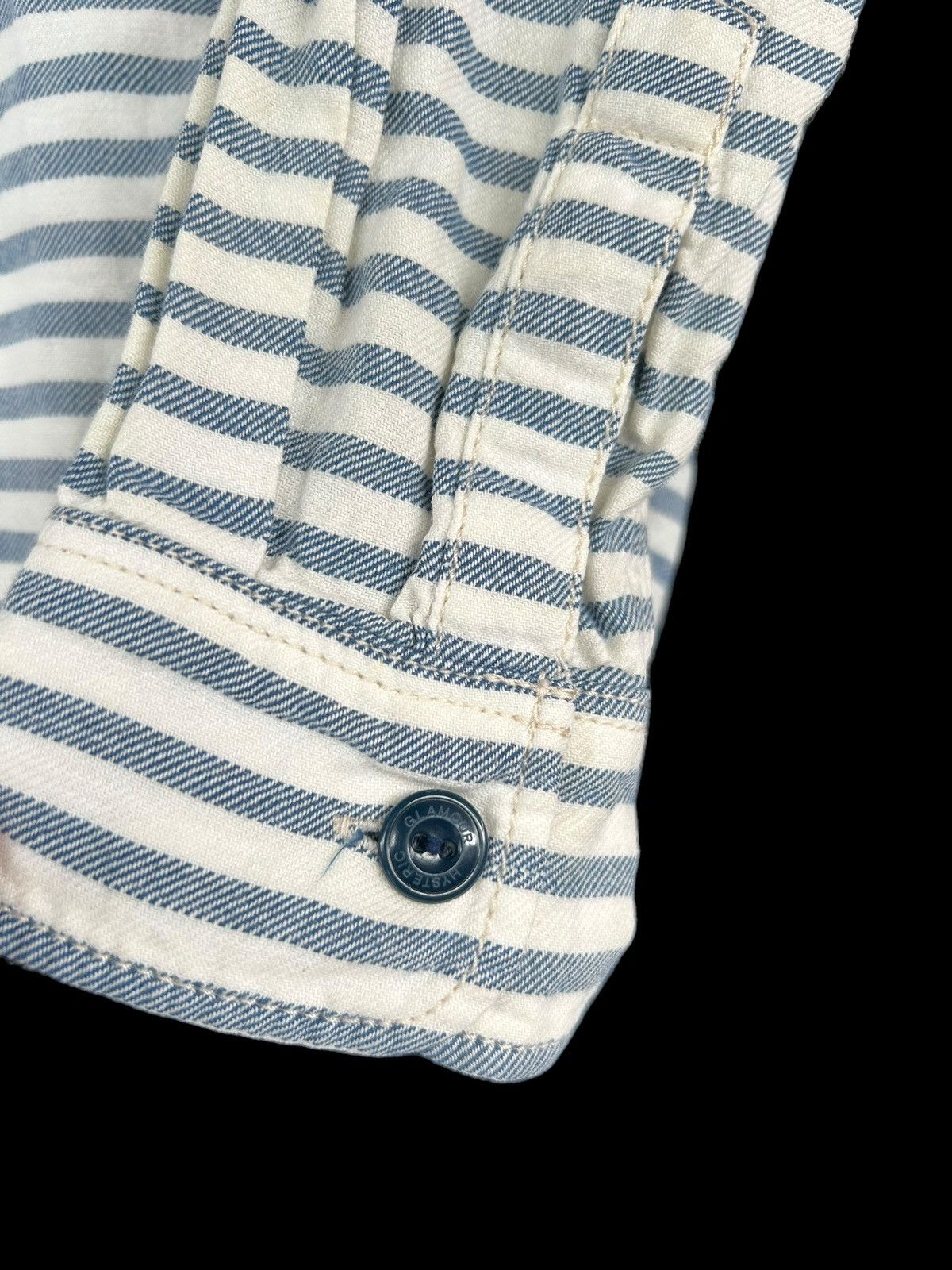 Hysteric Glamour × Japanese Brand × Vintage HYSTERIC GLAMOUR ALWAYS LOOKING AHEAD US MICH Buton up shirt Size US S / EU 44-46 / 1 - 4 Thumbnail