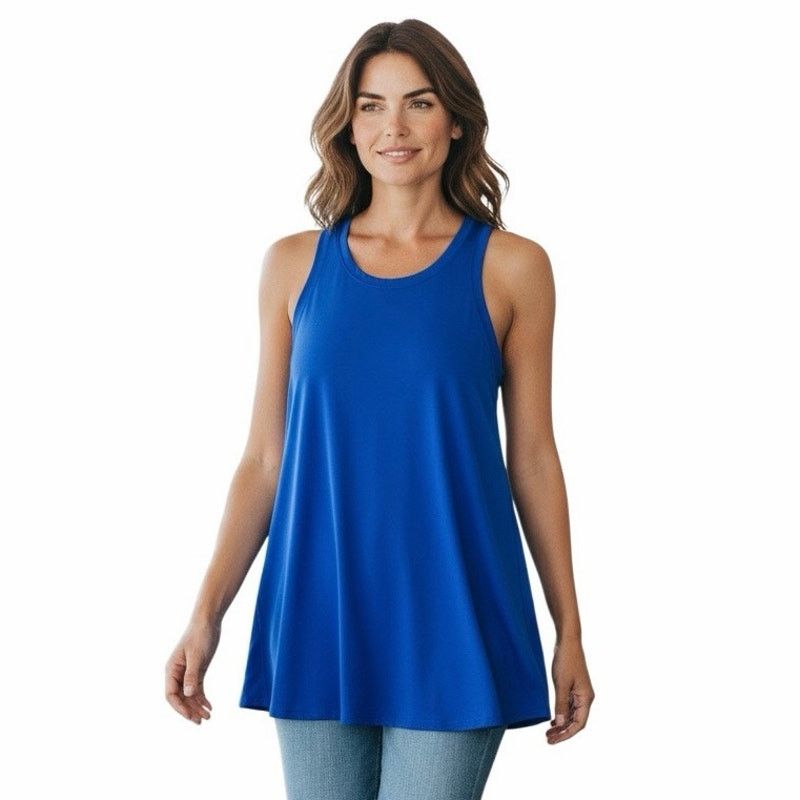 The Unbranded Brand Running Girl Women’s Work Out Gym Clothes ZS3078_Blue_L Size L / US 10 / IT 46 - 1 Thumbnail
