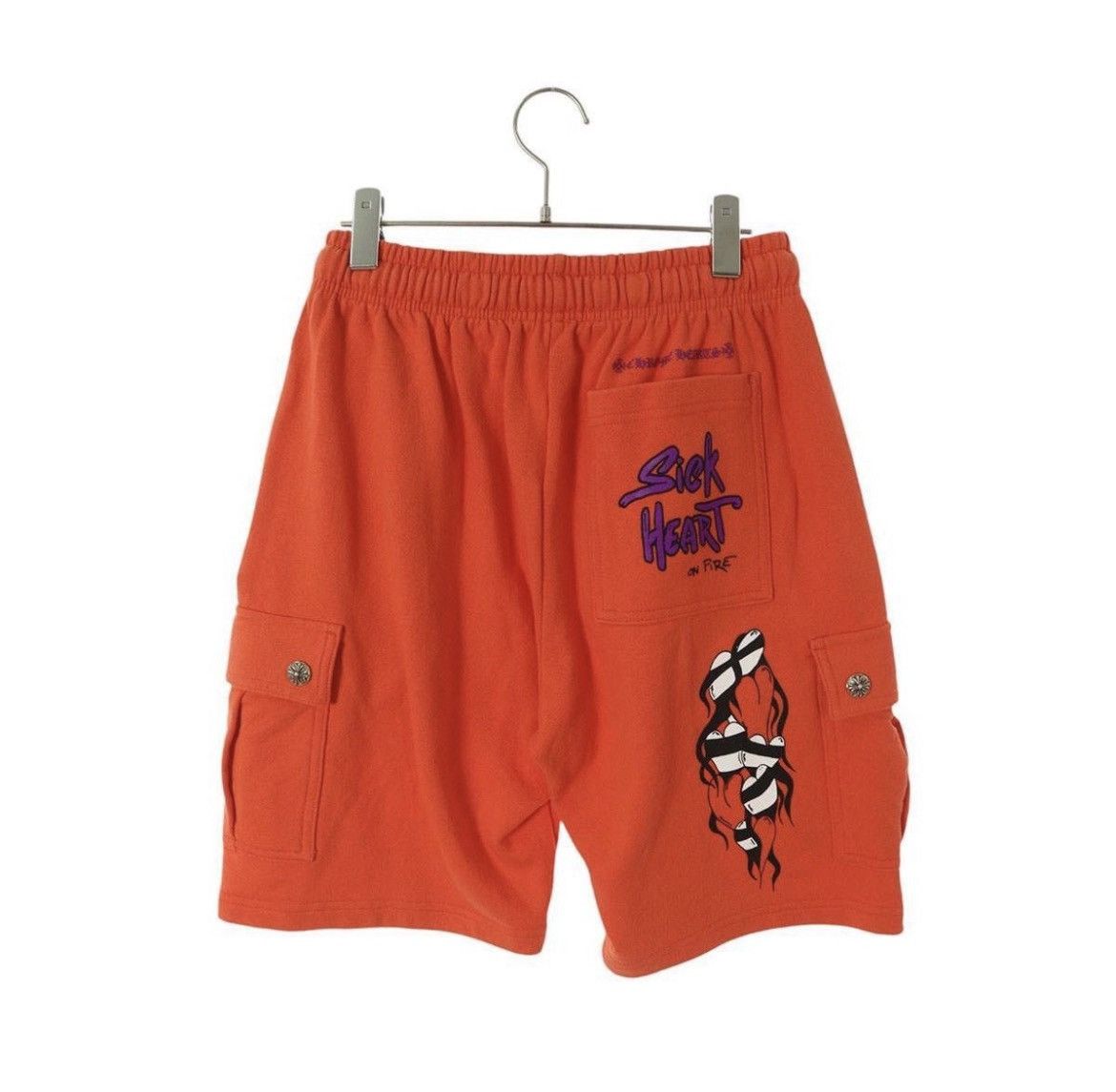 Chrome Hearts Chrome Hearts Matty Boy Spark the Heart Shorts Size US 32 / EU 48 - 2 Thumbnail
