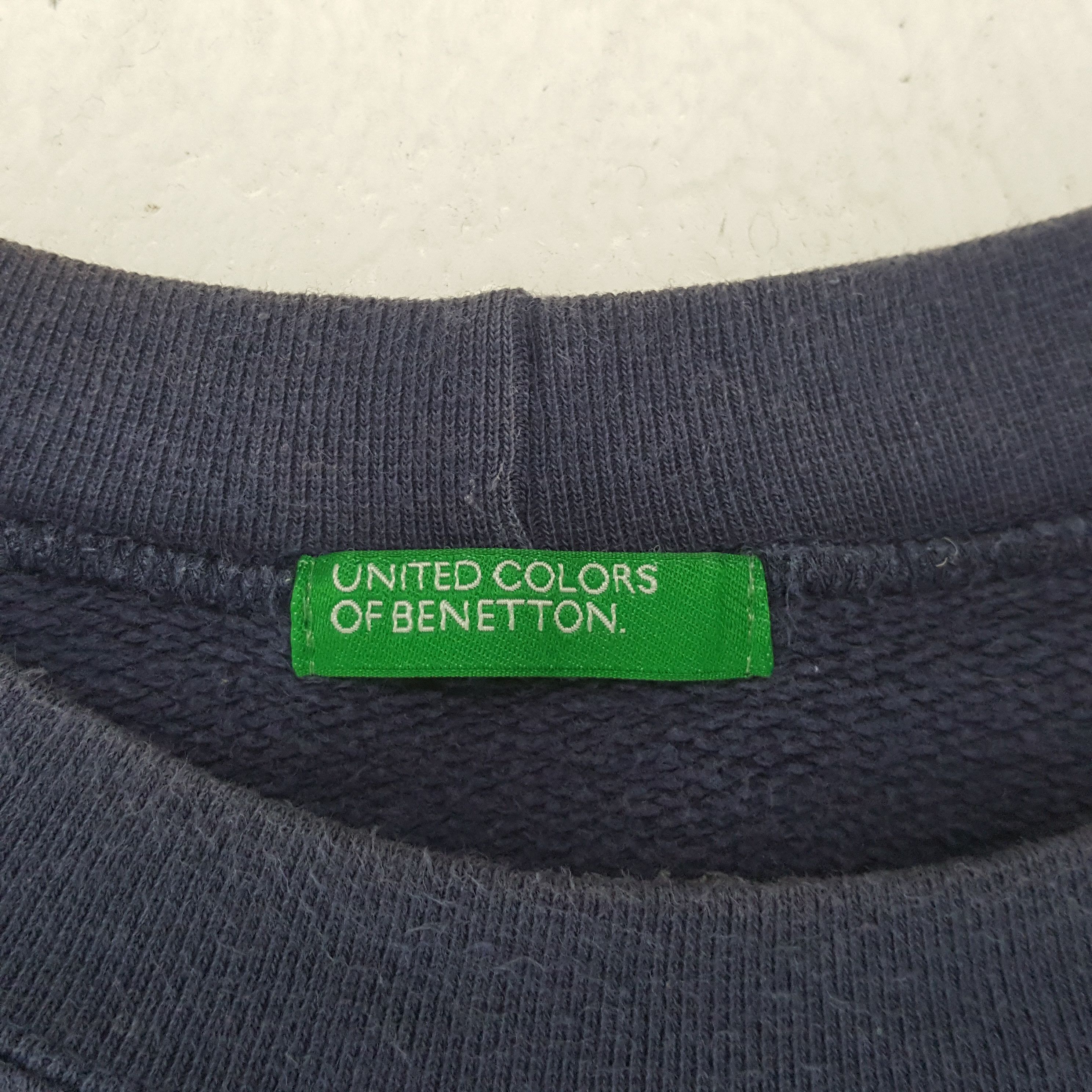 United Colors Of Benetton United Colors Of Benetton Spellout Design Sweatshirt C291N20 Size US XL / EU 56 / 4 - 4 Thumbnail