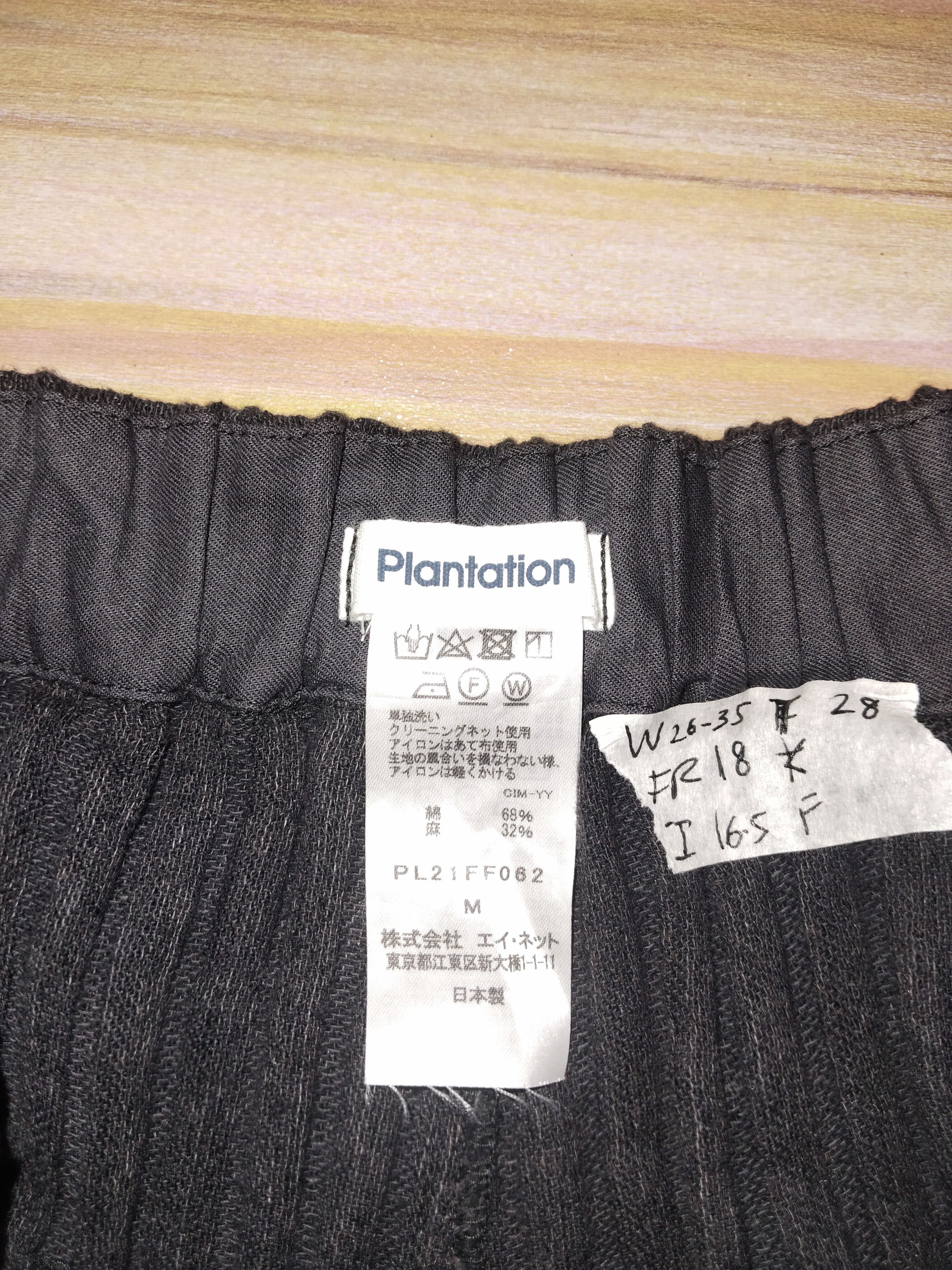 Issey Miyake PLANTATION Pleat Palazzo Crop Pants Size 35" - 7 Thumbnail