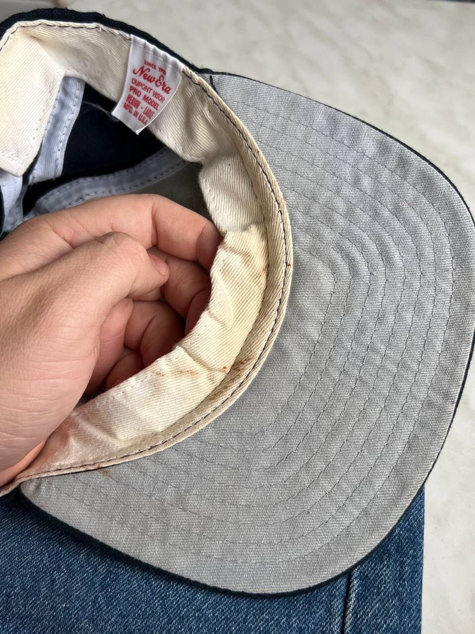 Vintage 90s Chateau Marmont Vintage USA Hotel LA Cap Hat Blue 1990s Size ONE SIZE - 8 Thumbnail