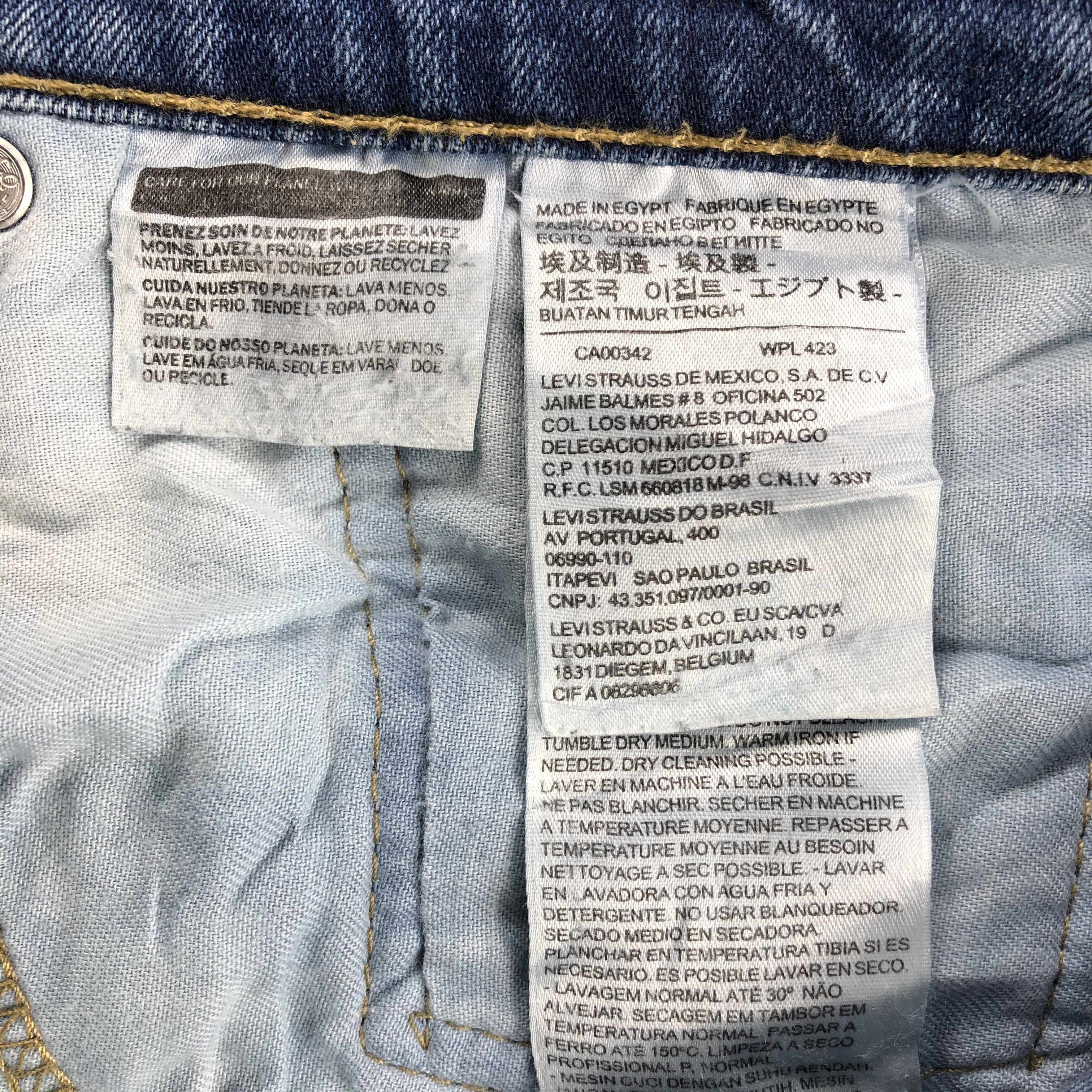 Levi's × Vintage Vintage Levis 511 Jeans-JM1161 Size US 35 - 9 Thumbnail