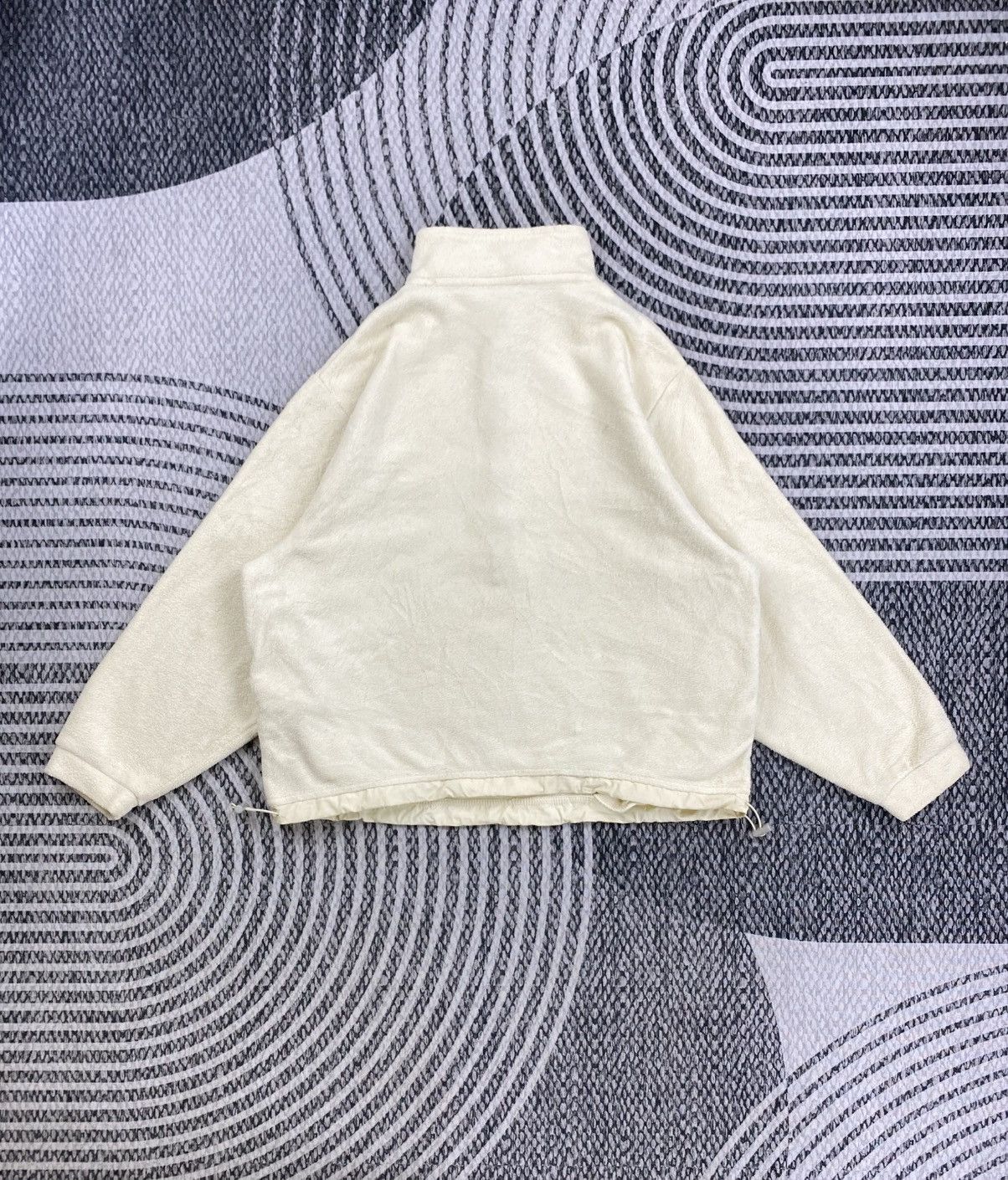 Essentials 🔥Essentials Fear Of God Half Zipper Fleece Baggy Sweatshirt Size US L / EU 52-54 / 3 - 2 Thumbnail