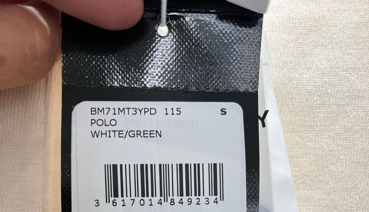 Givenchy oc11z0725 Polo Shirt in White/Green Size US S / EU 44-46 / 1 - 6 Thumbnail
