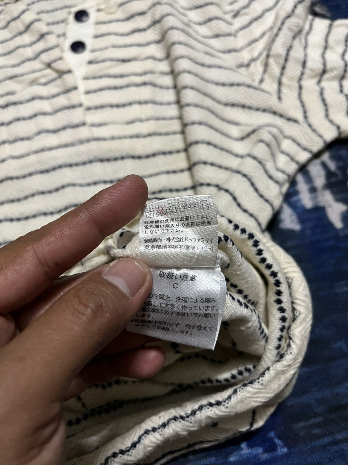 Japanese Brand 🔥Family Co LTD Half Button Hoodie Japan Size US M / EU 48-50 / 2 - 7 Thumbnail