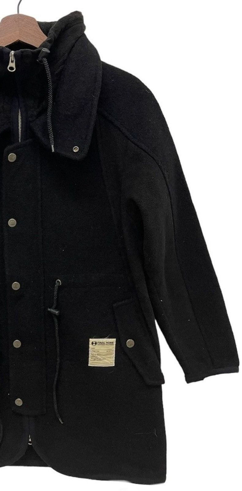 Final Home VINTAGE FINAL HOME TURTLE NECK WOOL JACKET AVANTGARDISM Size US S / EU 44-46 / 1 - 1 Thumbnail