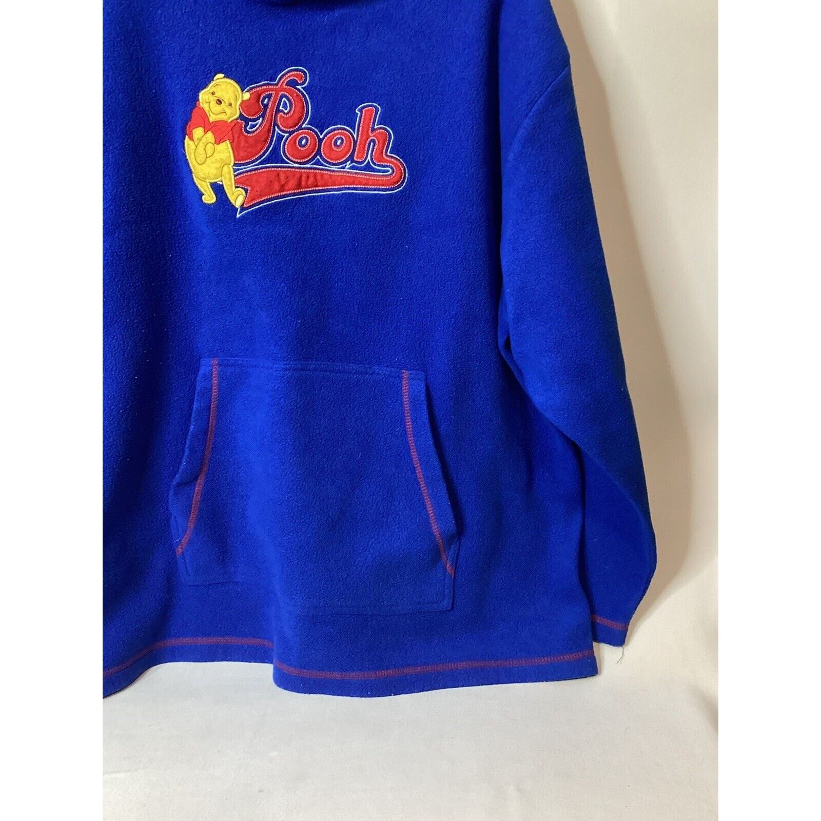 Disney Vintage Disney Winnie The Pooh Fleece Hooded Sweatshirt XL Size XL / US 12-14 / IT 48-50 - 4 Thumbnail