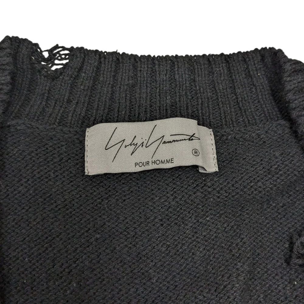 Yohji Yamamoto Yohji Yamamoto pour homme Needle-knit vest Size US L / EU 52-54 / 3 - 6 Thumbnail