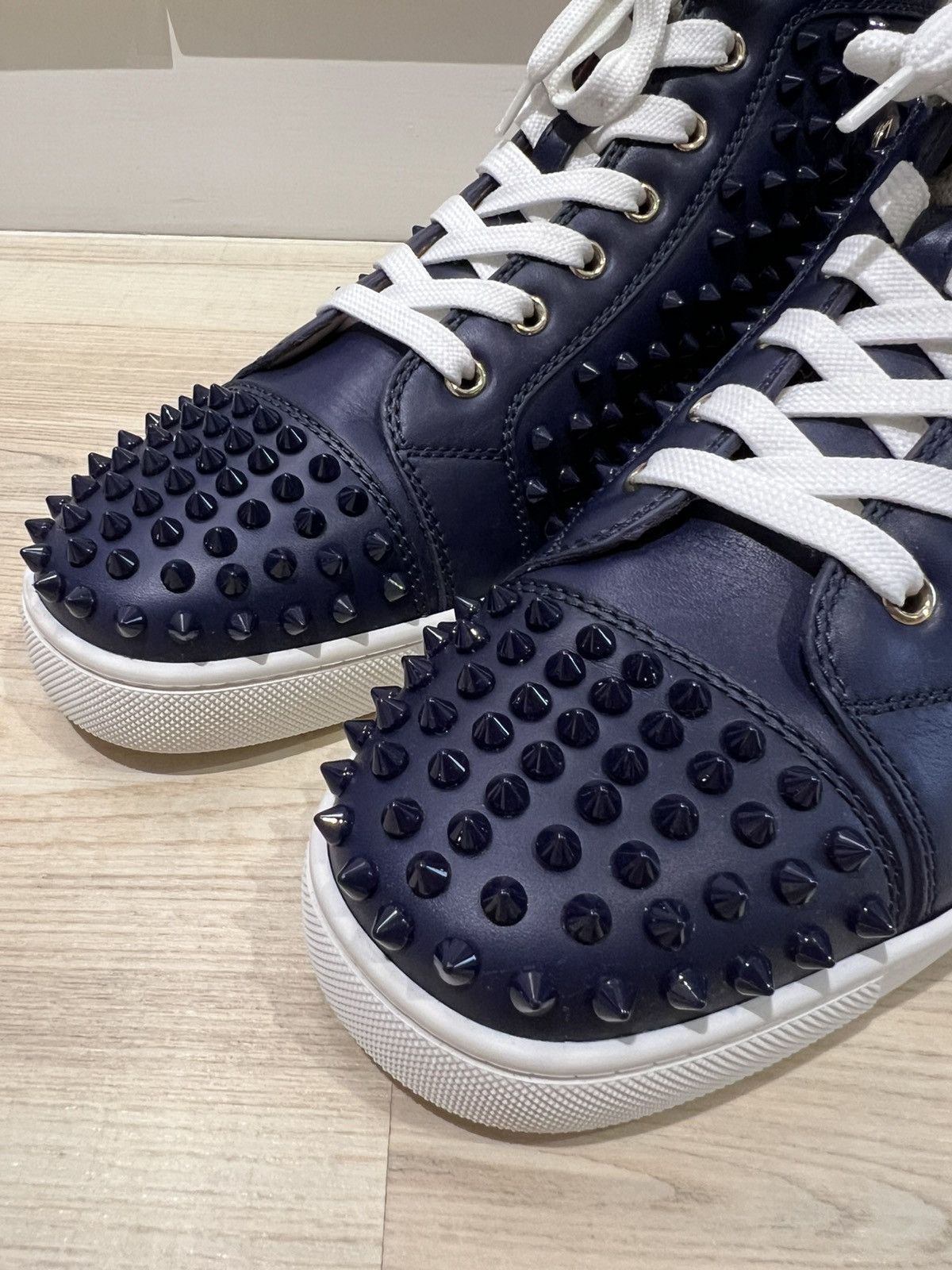 Christian Louboutin Christian Louboutin High Top Sneaker Size US 8.5 / EU 41-42 - 6 Thumbnail