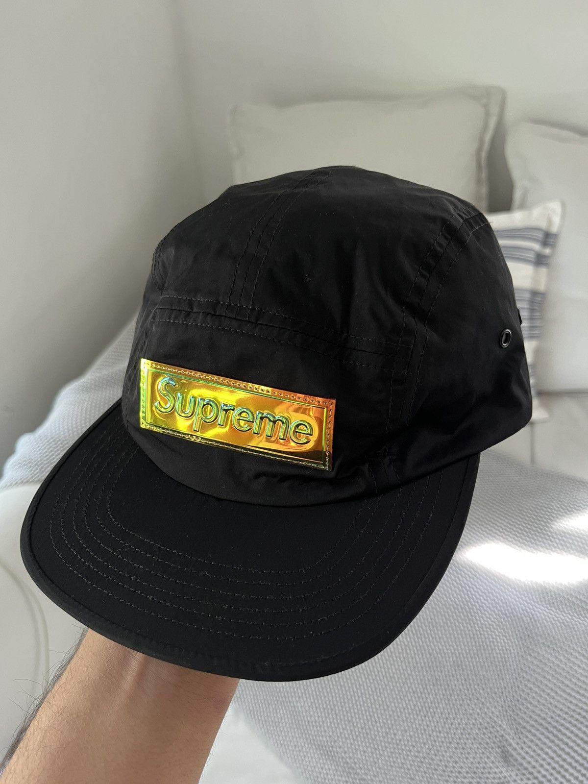 Supreme Supreme Camp Cap Iridescent Size ONE SIZE - 2 Thumbnail
