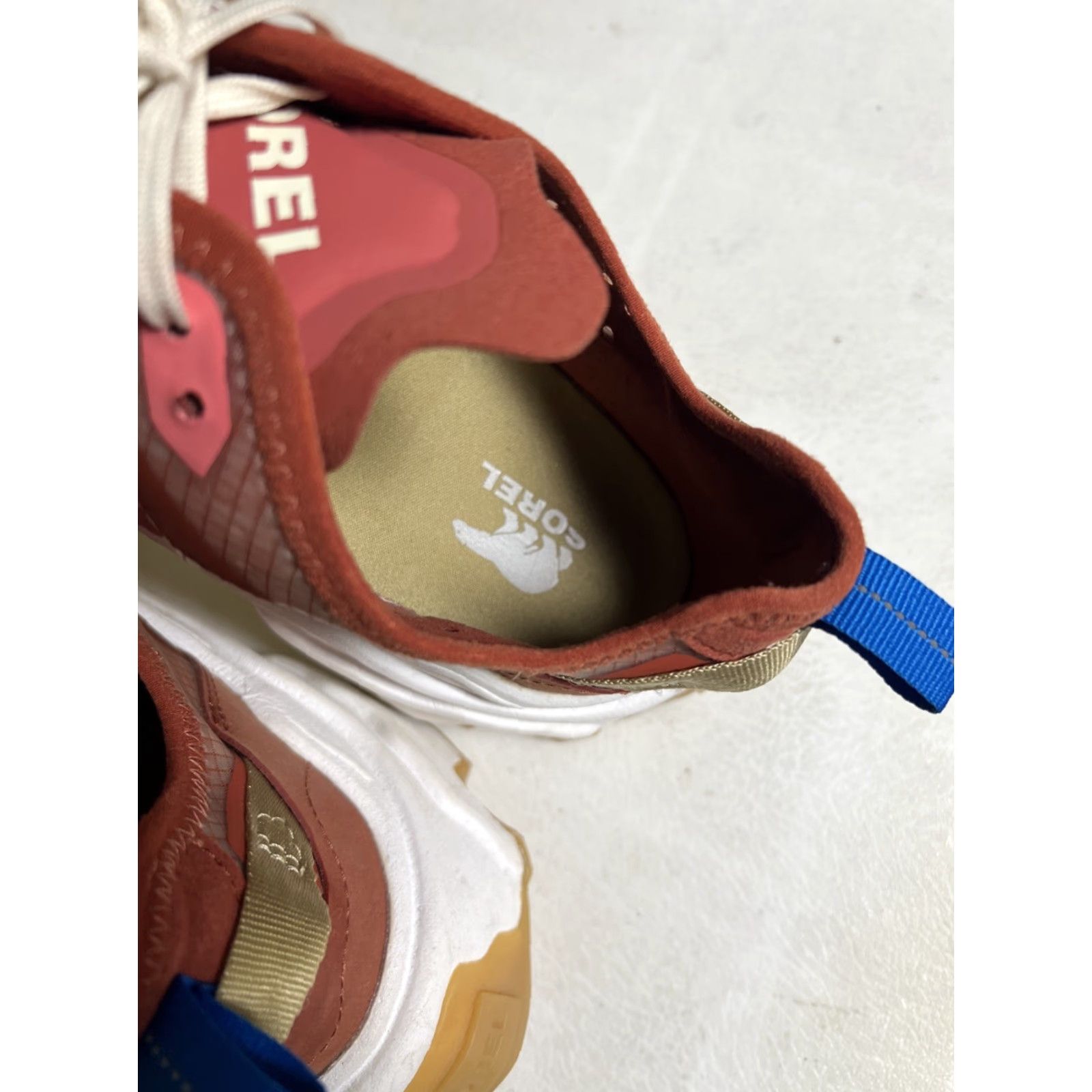 SOREL Sorel Kinetic Breakthru Tech Lace Sneaker Red 12 Women Shoe Lace Up Size US 10 / IT 40 - 7 Thumbnail