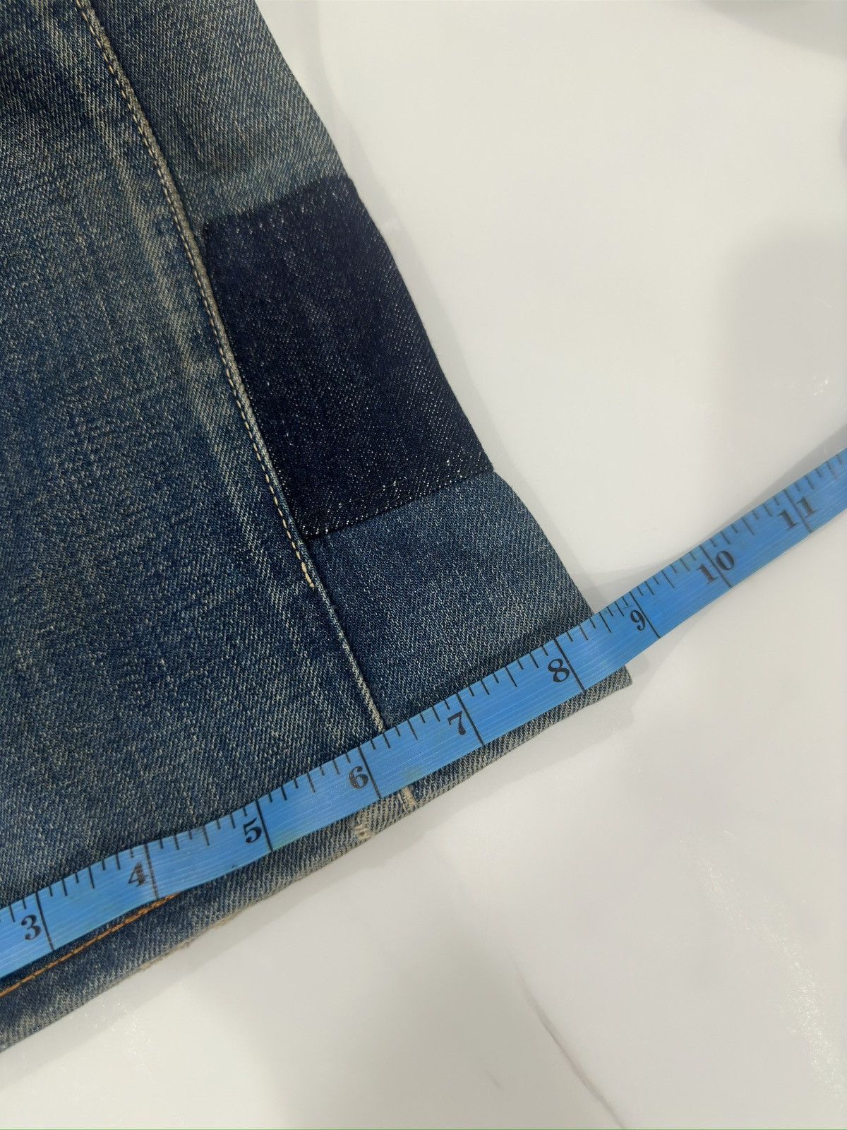 Levi's × Levi's Vintage Clothing Vintage Levis Redline Selvedge Custom Repaired Sashiko Boro Size US 30 / EU 46 - 23 Thumbnail