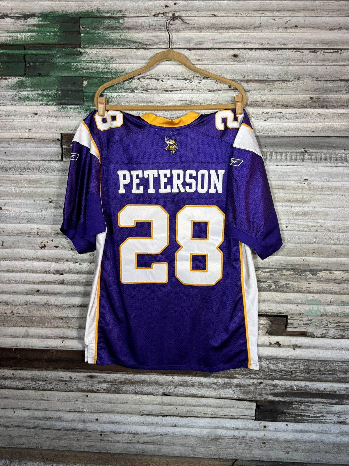 NFL × Vintage Adrian Peterson Minnesota Vikings Jersey Size US XL / EU 56 / 4 - 2 Thumbnail