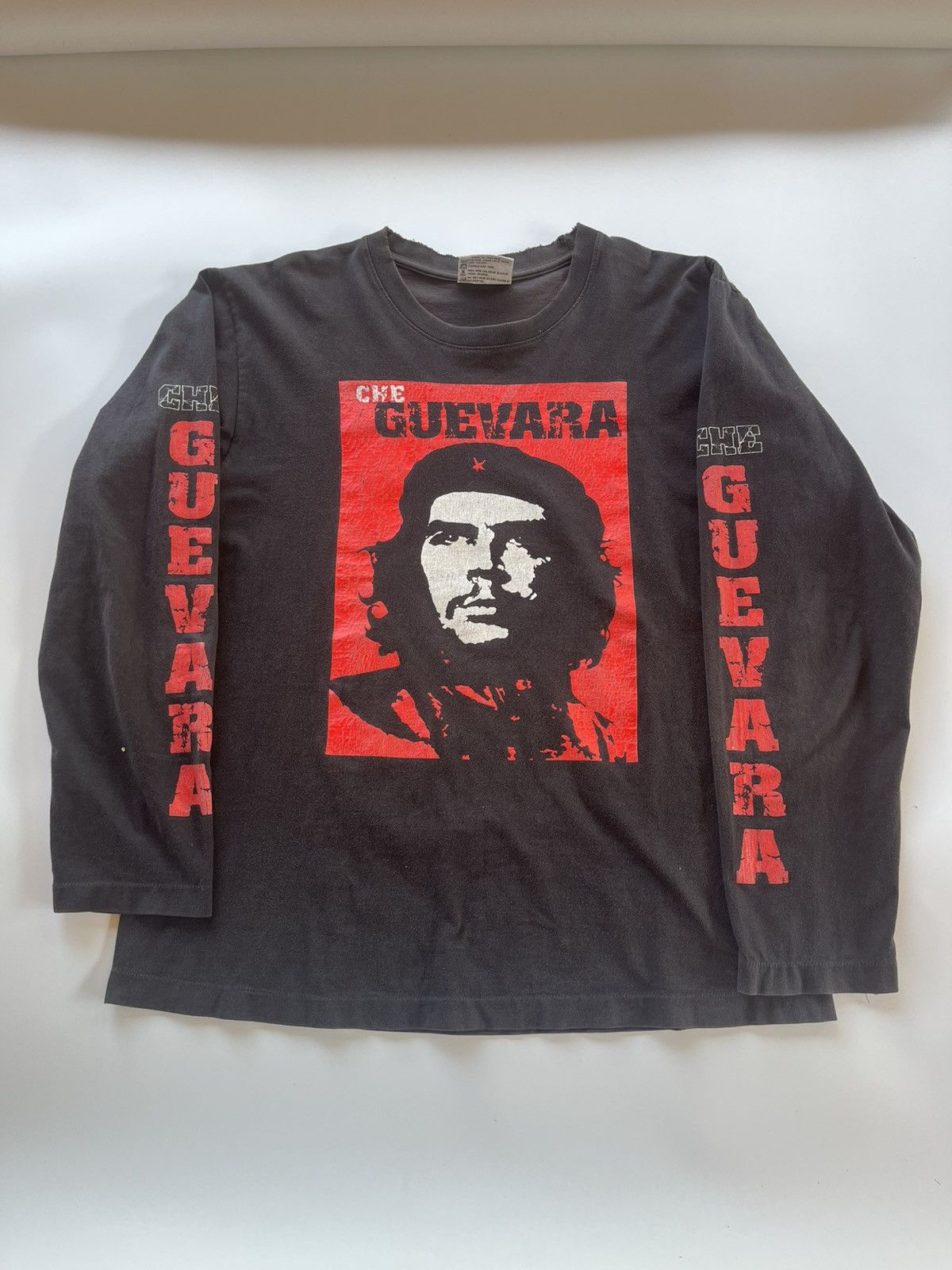 Vintage Thrashed che long sleeve Size US L / EU 52-54 / 3 - 1 Thumbnail