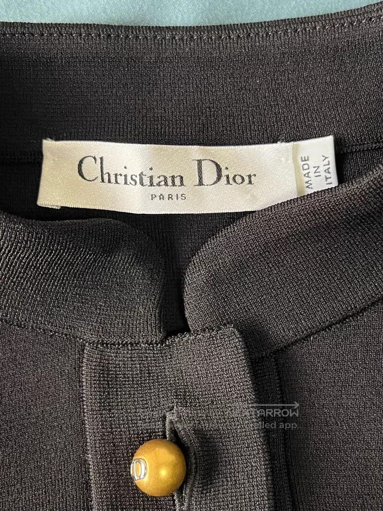 Dior Dior Black short coat Size XS / US 0-2 / IT 36-38 - 6 Thumbnail