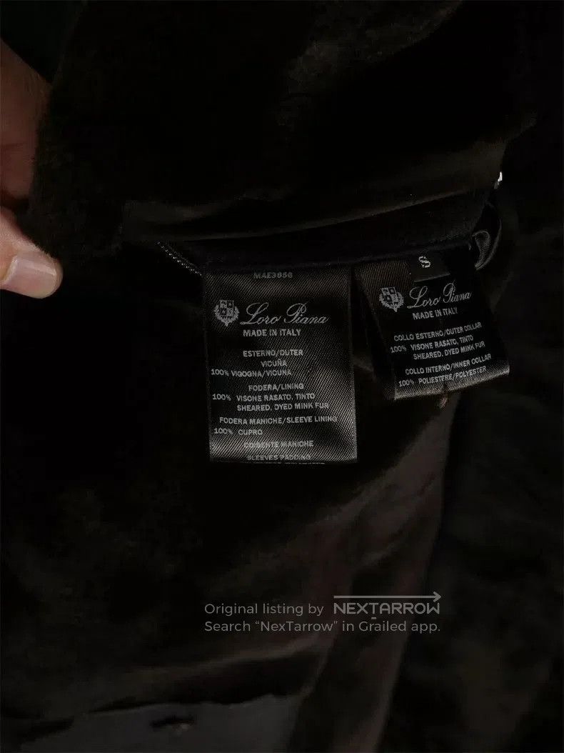 Loro Piana Loro Piana Black Vicuna Fur Coat. Size US S / EU 44-46 / 1 - 9 Thumbnail