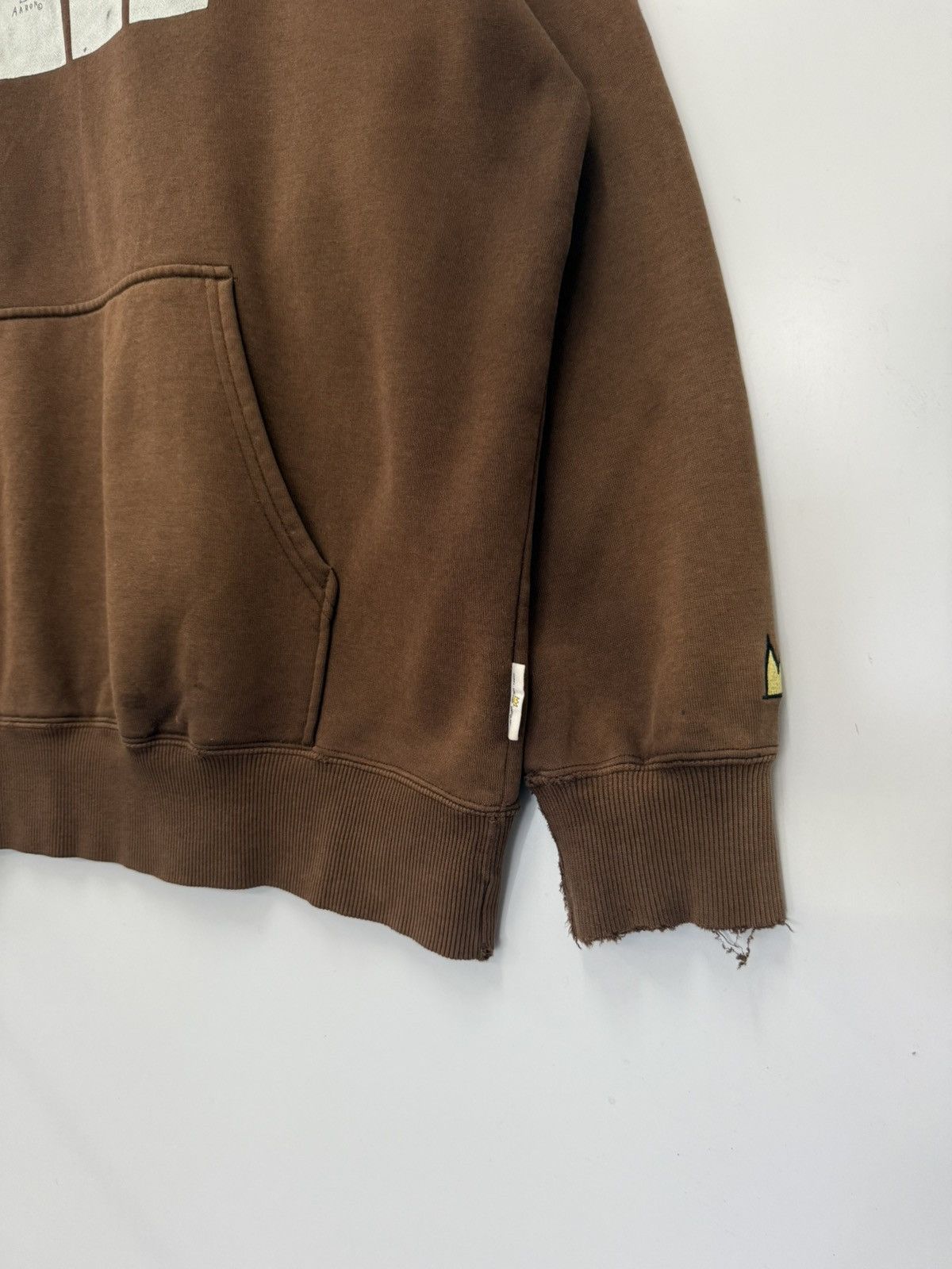 Jean-Michel Basquiat 🔥ART🔥 Y2K Jean Michel Basquiat Distressed Hoodie Backhit Size US L / EU 52-54 / 3 - 2 Thumbnail