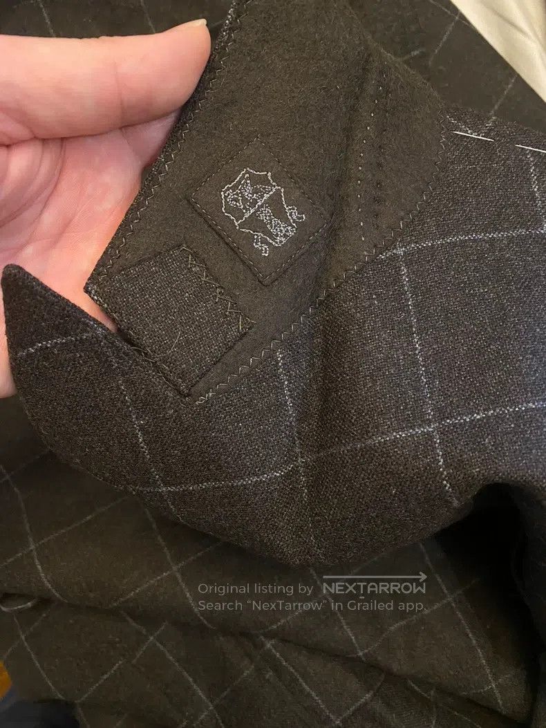 Brunello Cucinelli Brunello Cucinelli Double-breasted suit jacket, cashmere m Size 50L - 7 Thumbnail