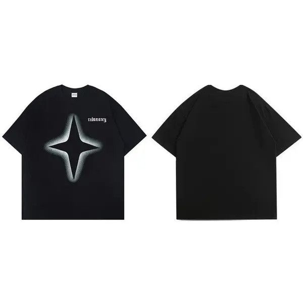 VIBE Star Graphic Print Short T Shirt Size US L / EU 52-54 / 3 - 4 Thumbnail